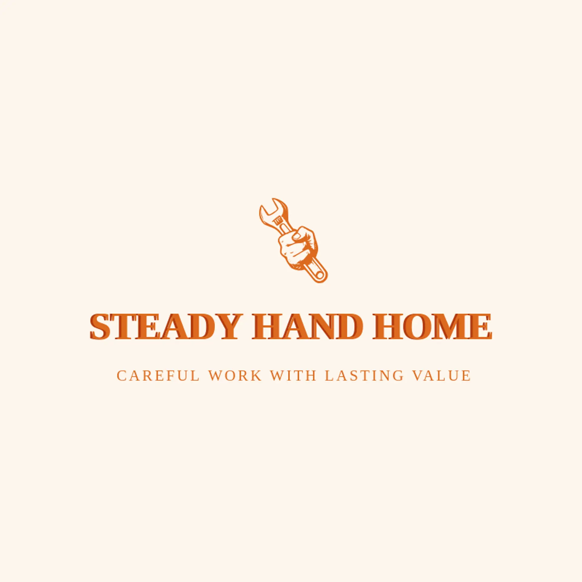 Steady Hand Home logo for home repair