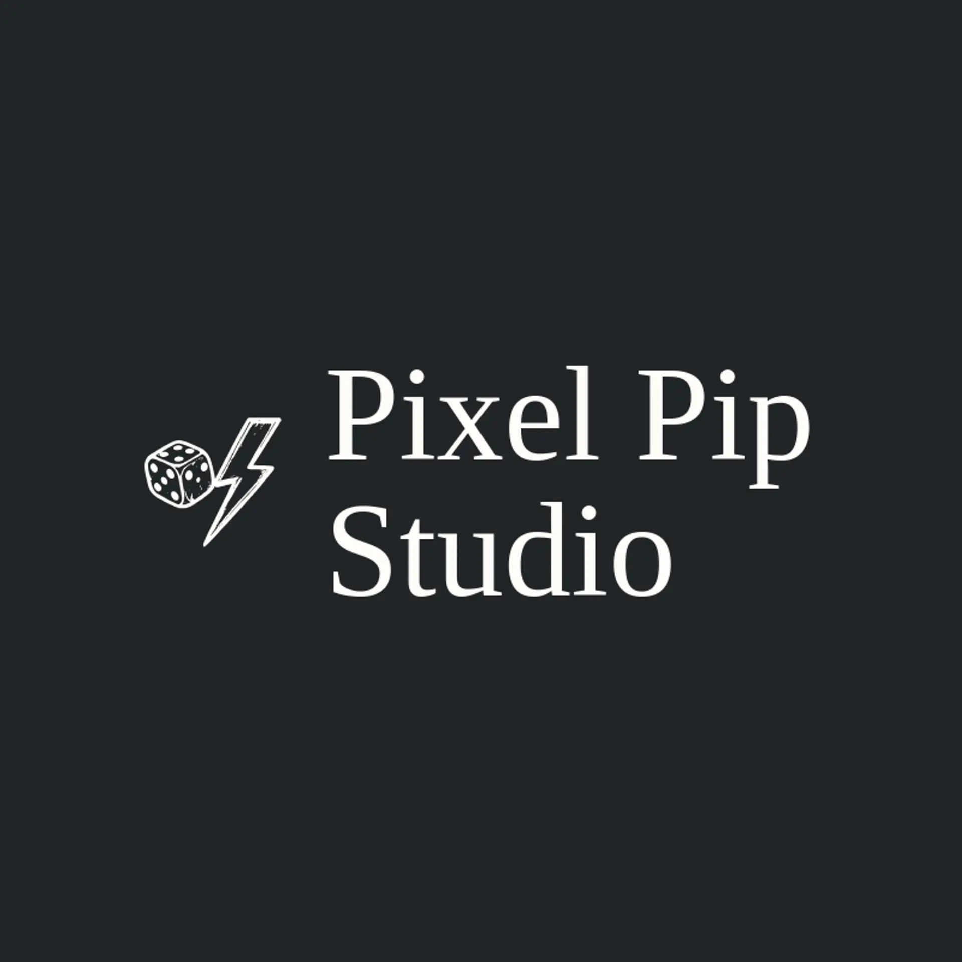 Pixel Pip Studio logo for dice
