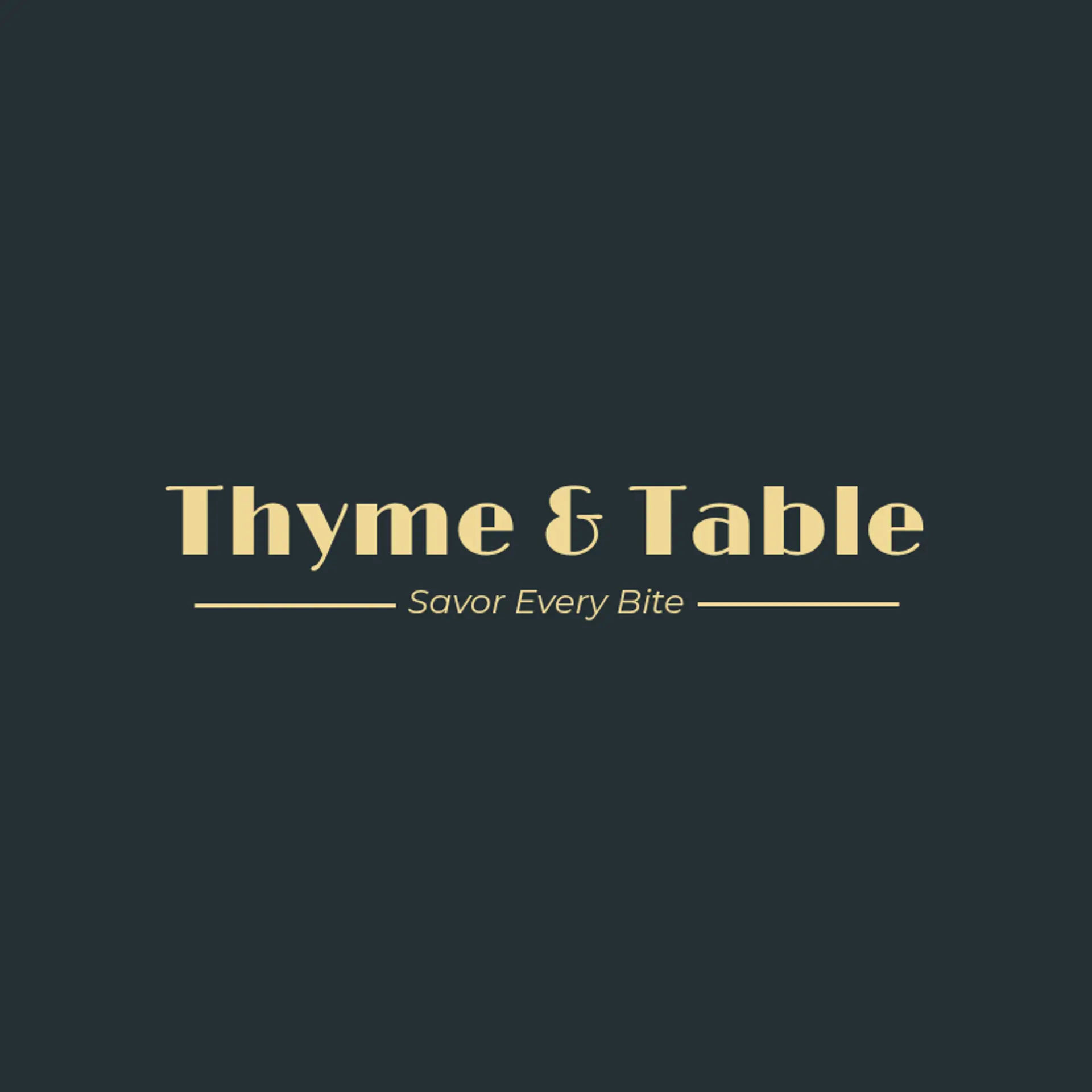 Fork & Flame logo for food restaurant