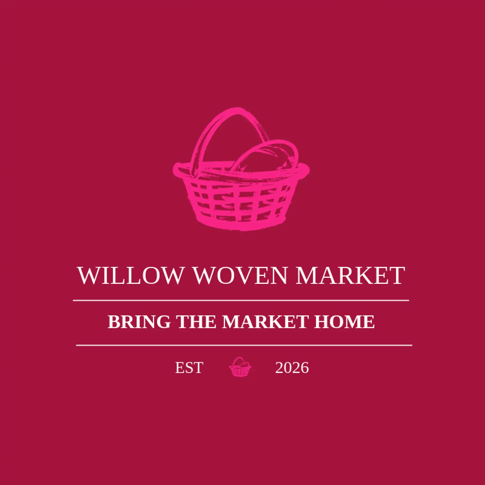 Willow Woven Market logo for market