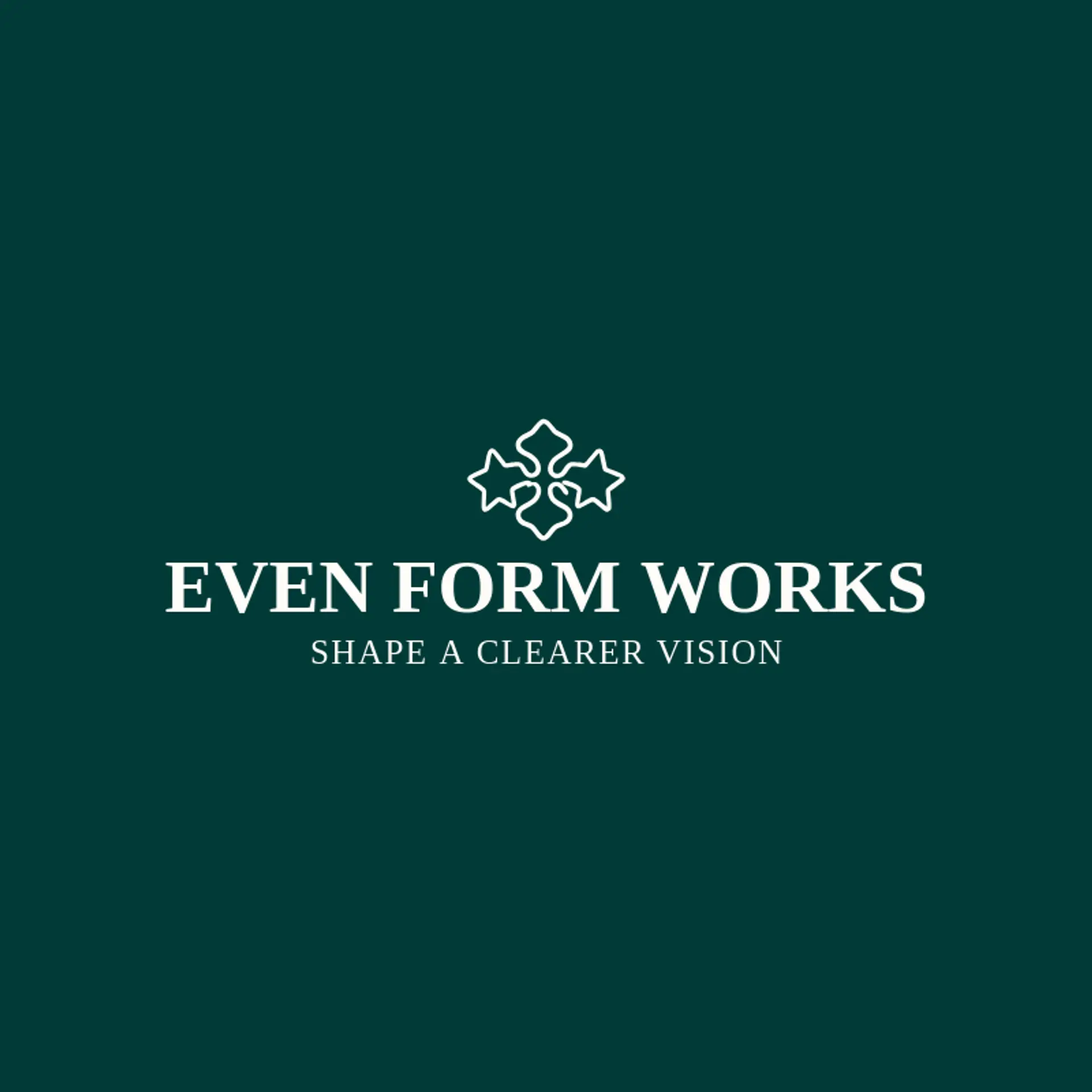 Even Form Works logo for symmetry