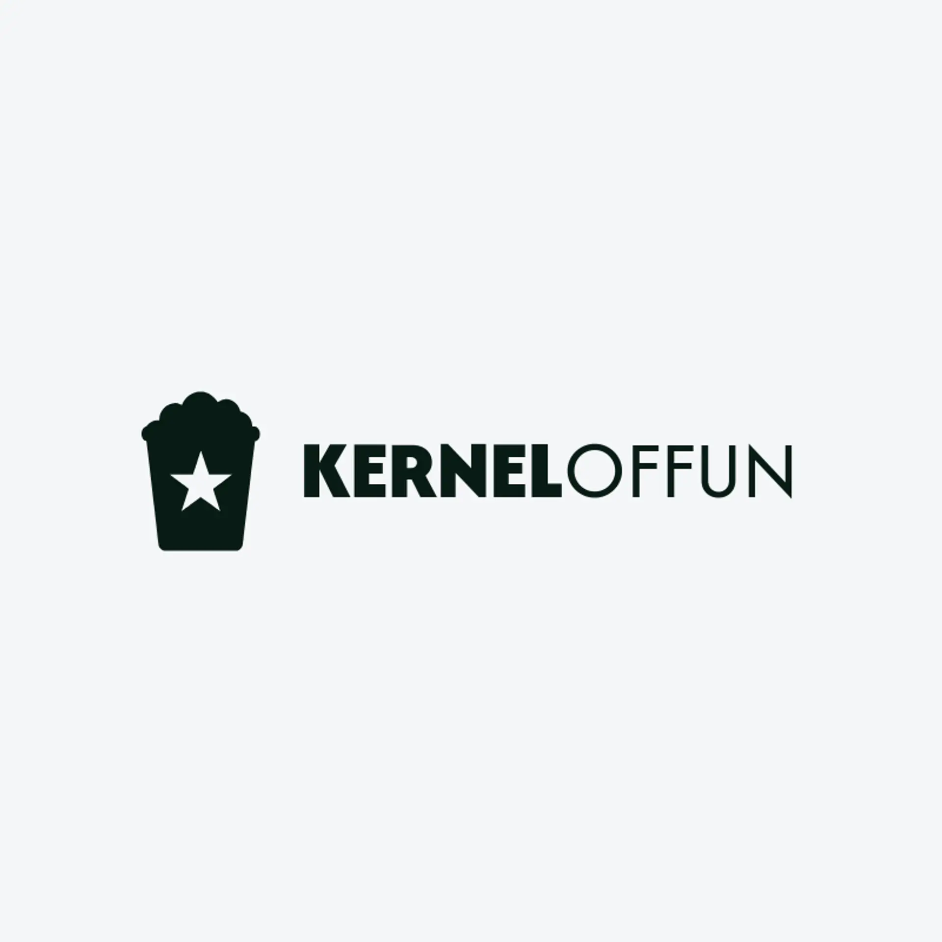 Kernel Of Fun logo for comedy