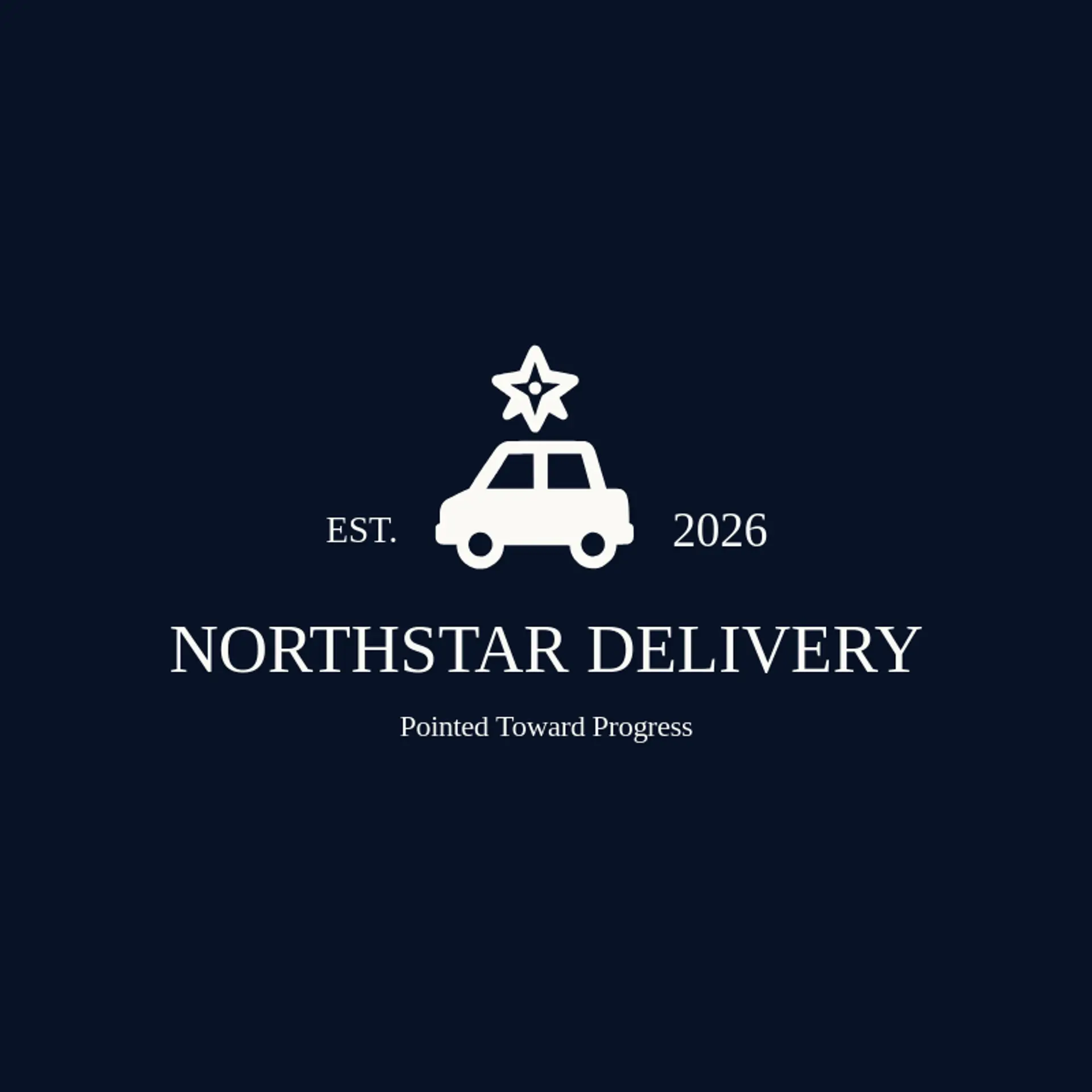 Northstar Delivery logo for transportation