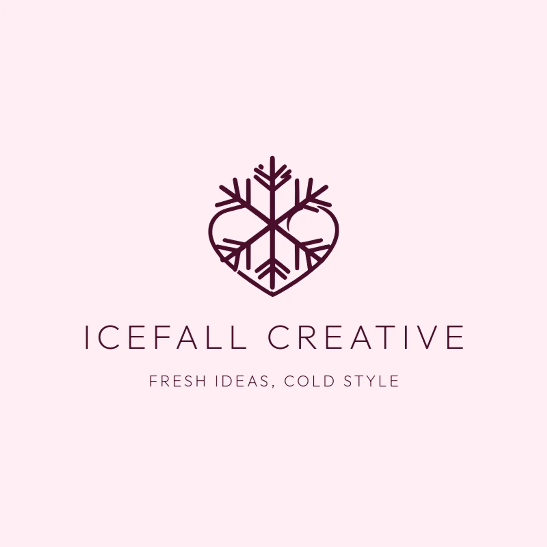 Icefall Creative logo for frost