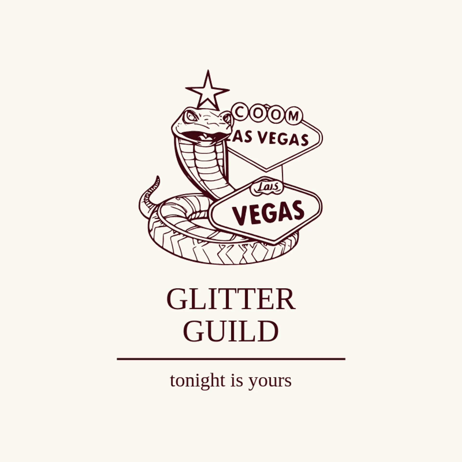 Glitter Guild logo for las vegas