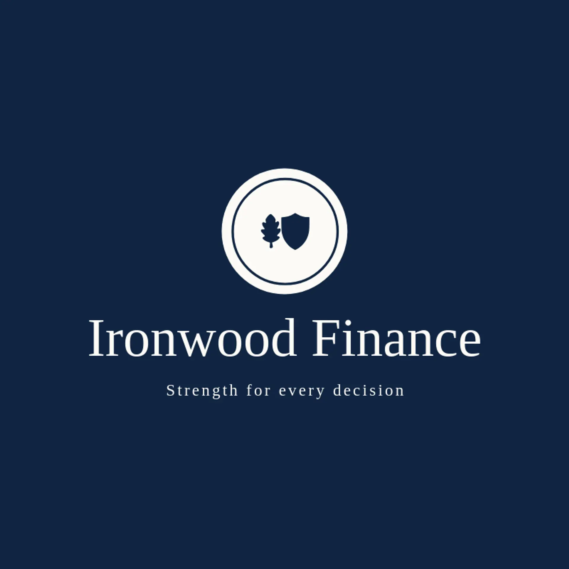 Ironwood Finance logo for investment