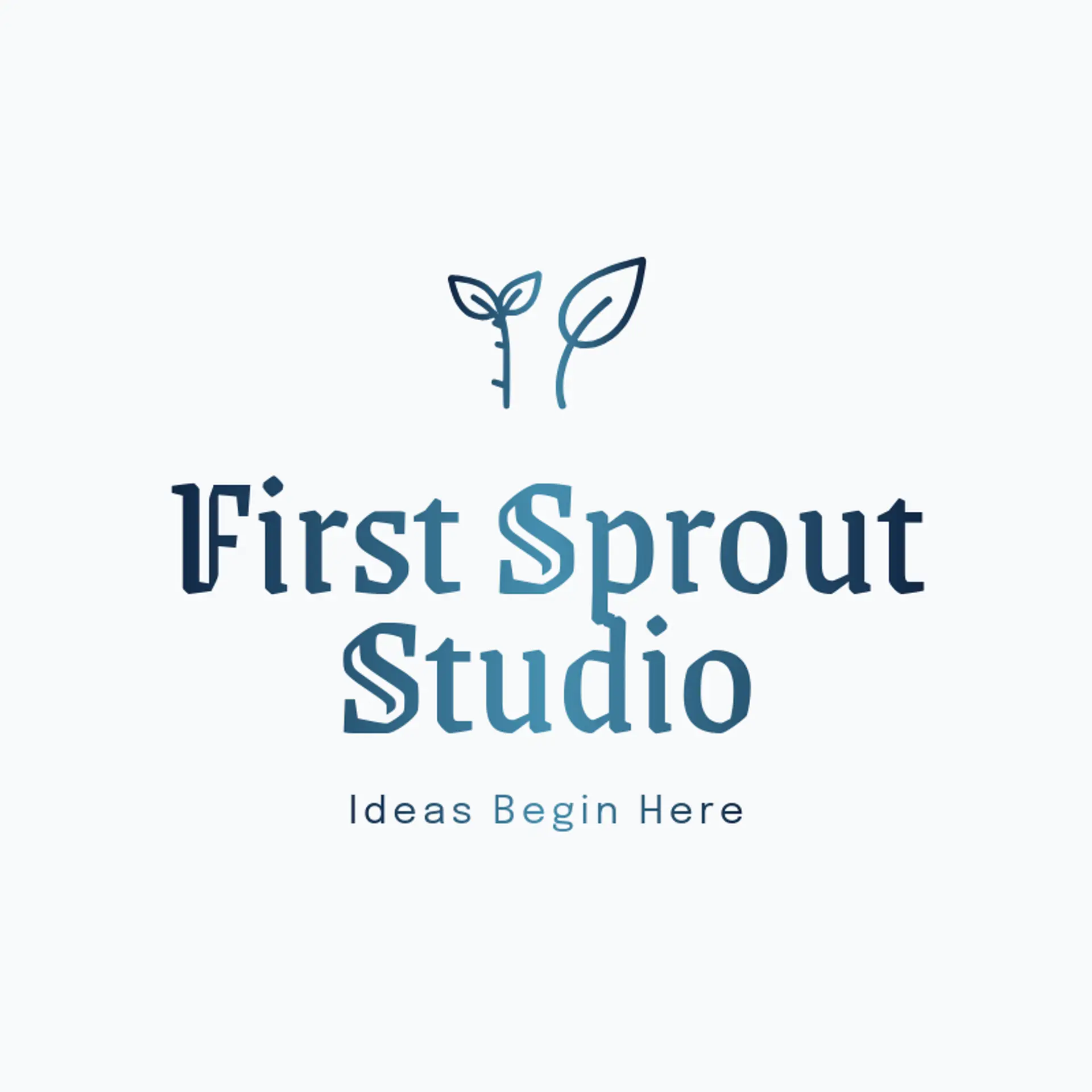 First Sprout Studio logo for stem