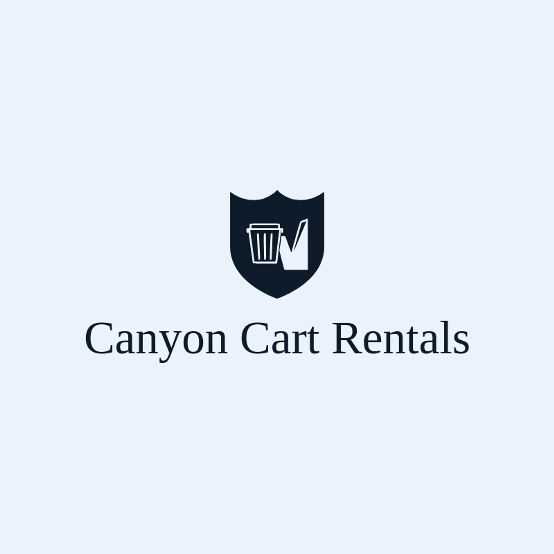 Canyon Cart Rentals logo for dumpster
