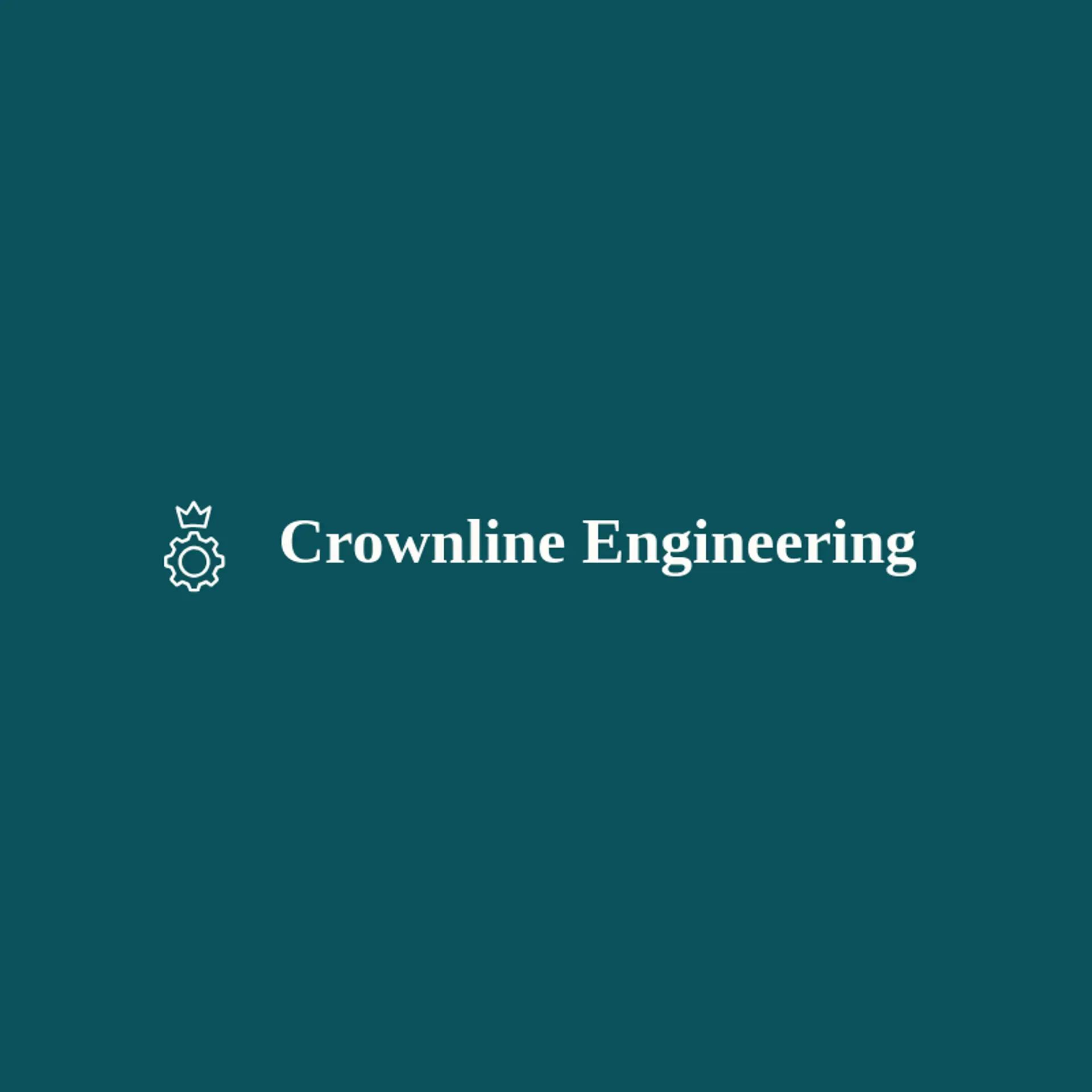Crownline Engineering logo for industry