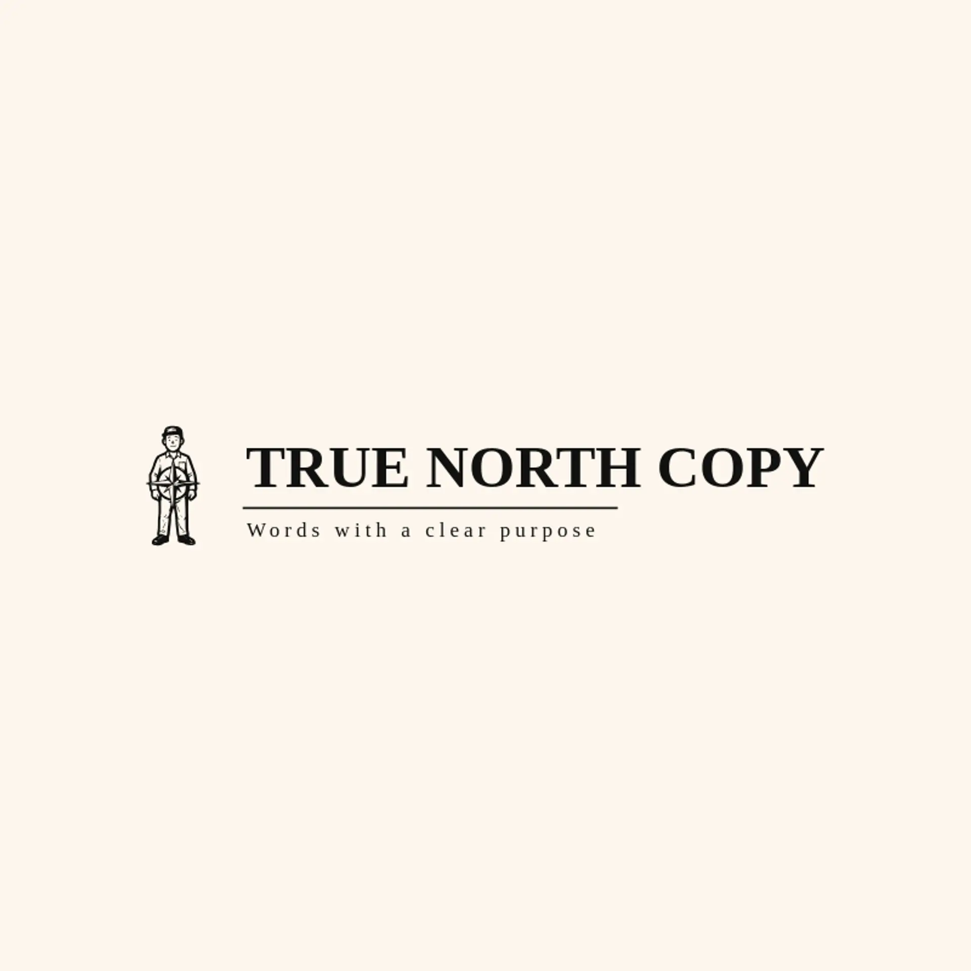 True North Copy logo for freelancer