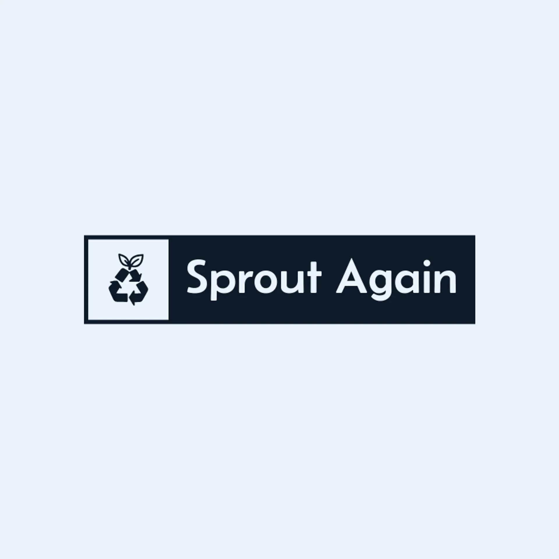 Sprout Again logo for recycling