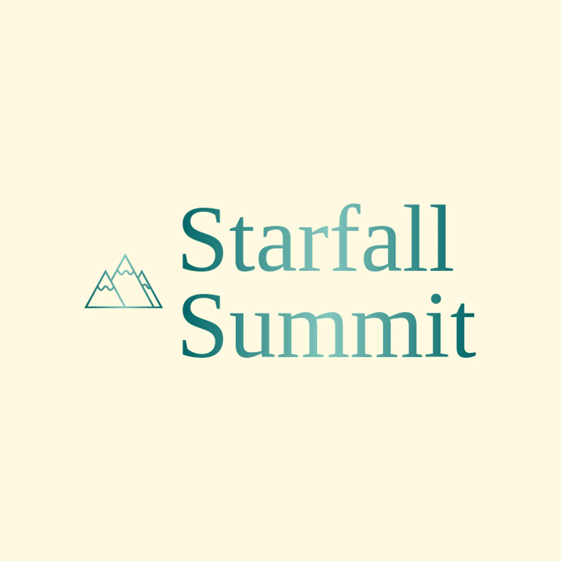Starfall Summit logo for peak