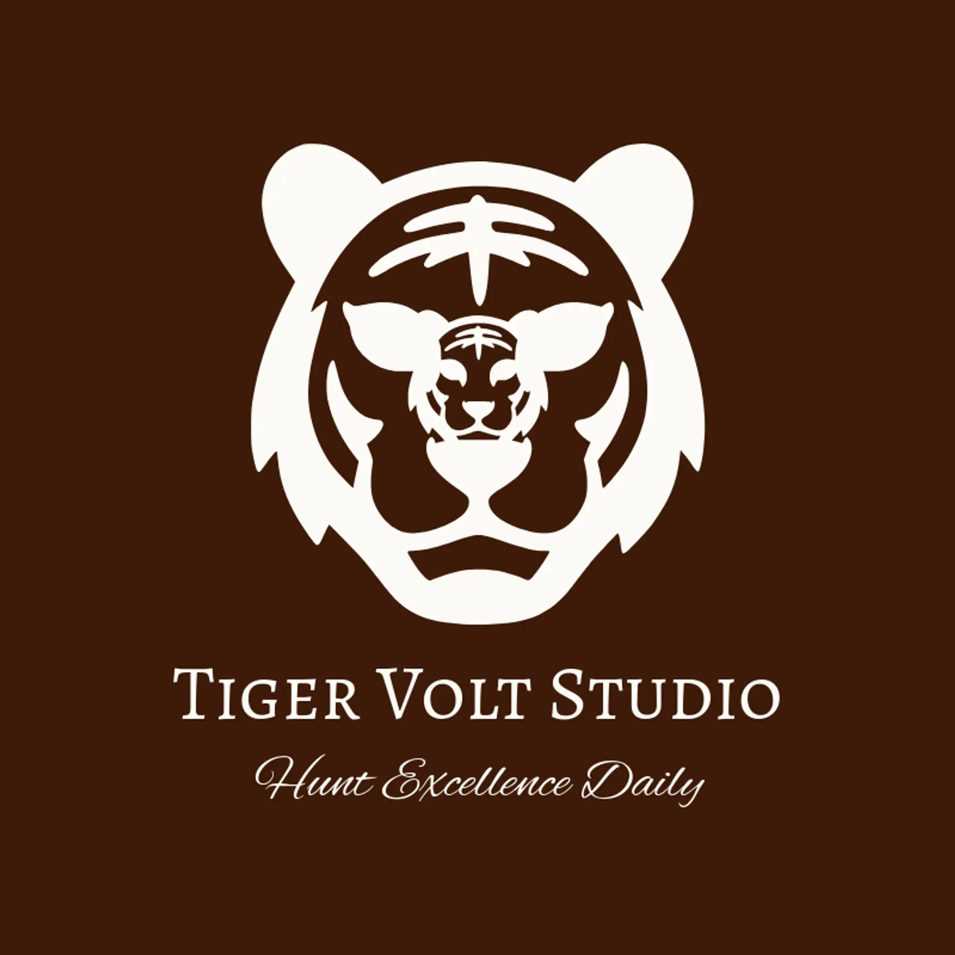 Tiger Volt Studio logo for tiger
