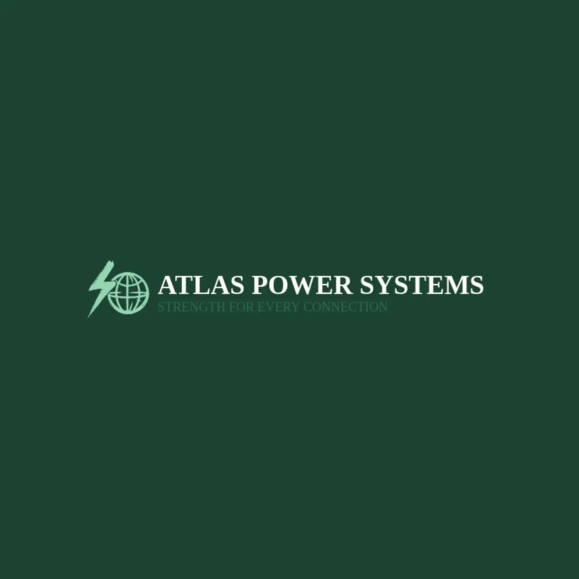 Atlas Power Systems logo for electricity