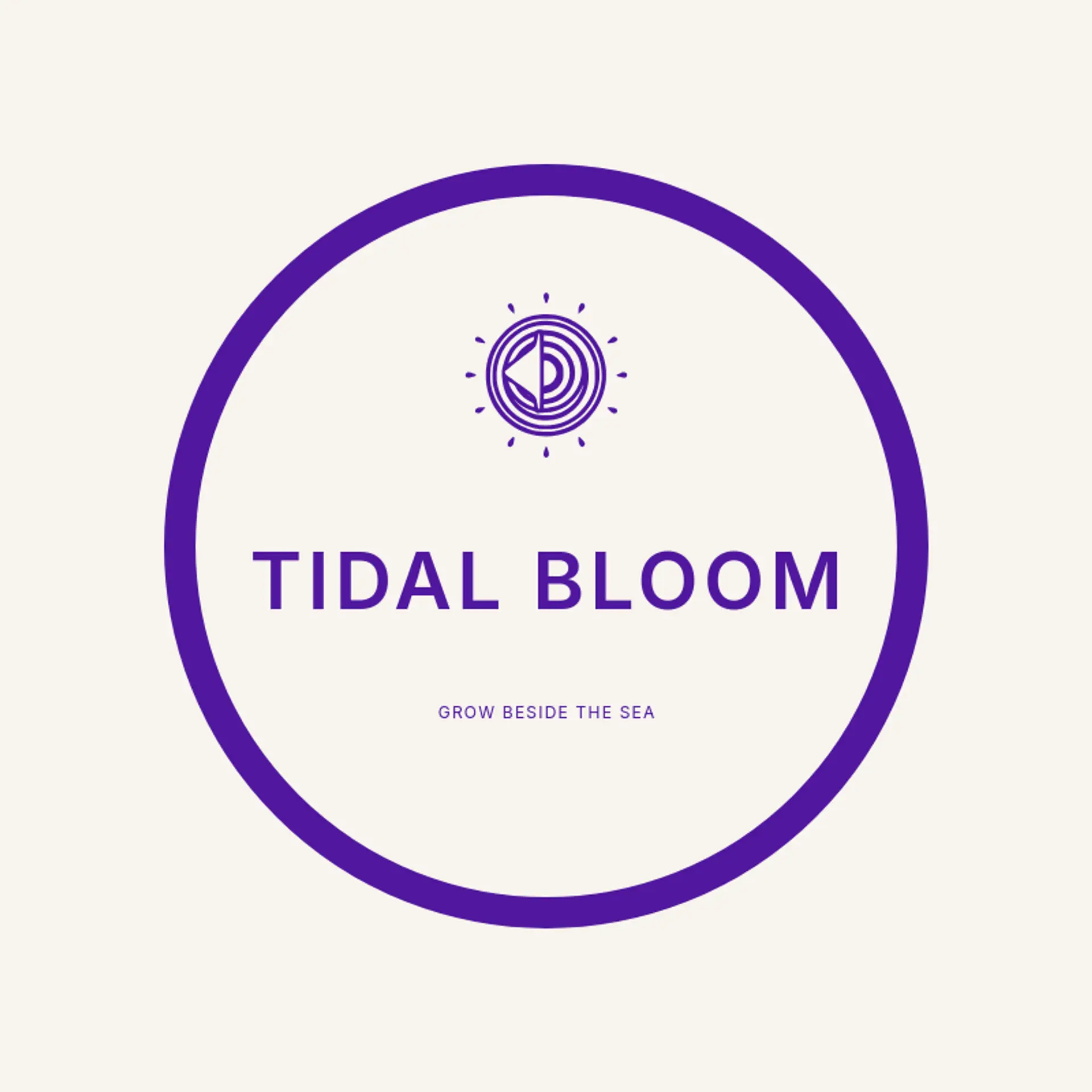 Tidal Bloom logo for waves