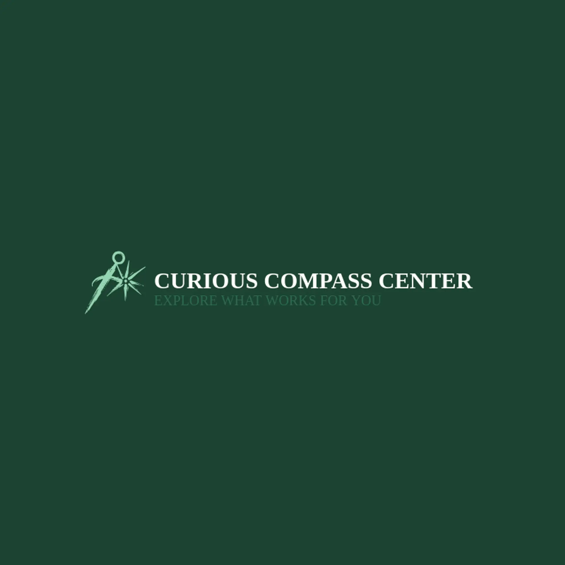Curious Compass Center logo for special education