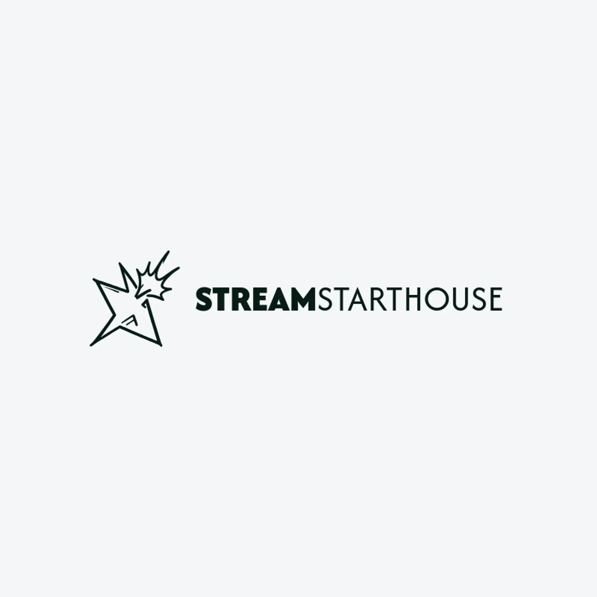 Stream Start House logo for social media
