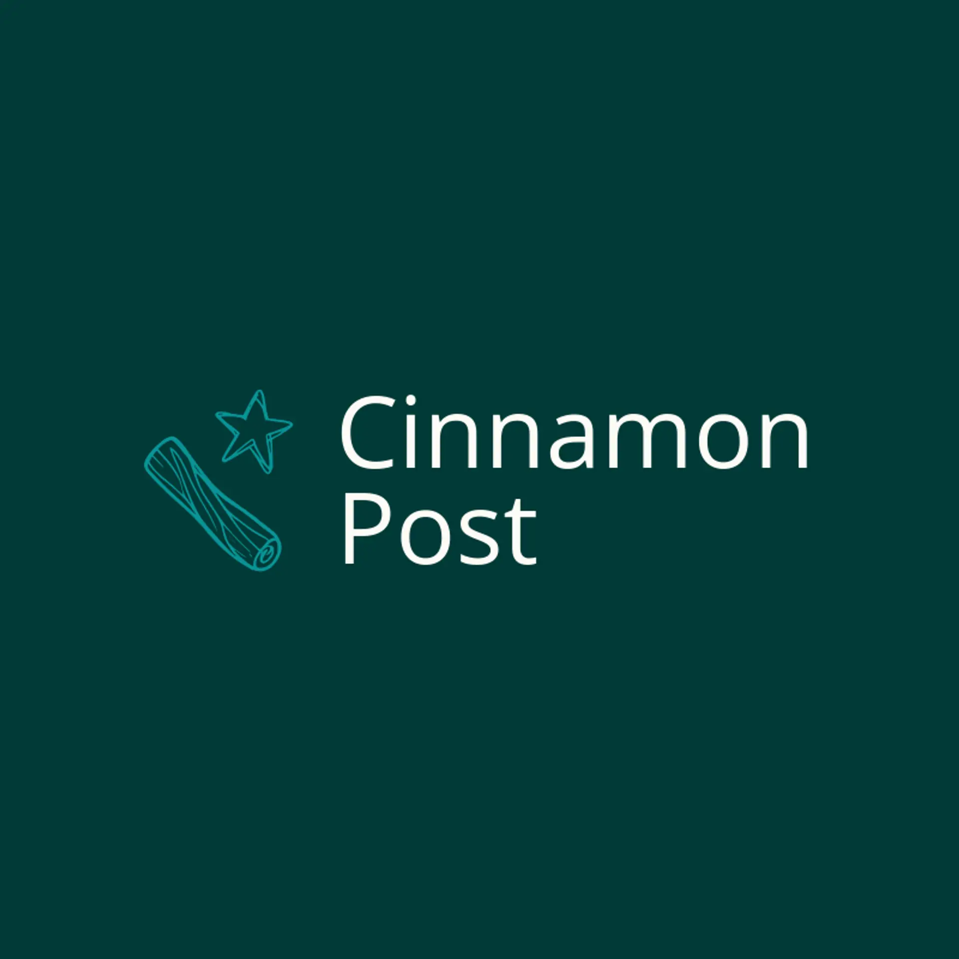 Cinnamon Post logo for foodie