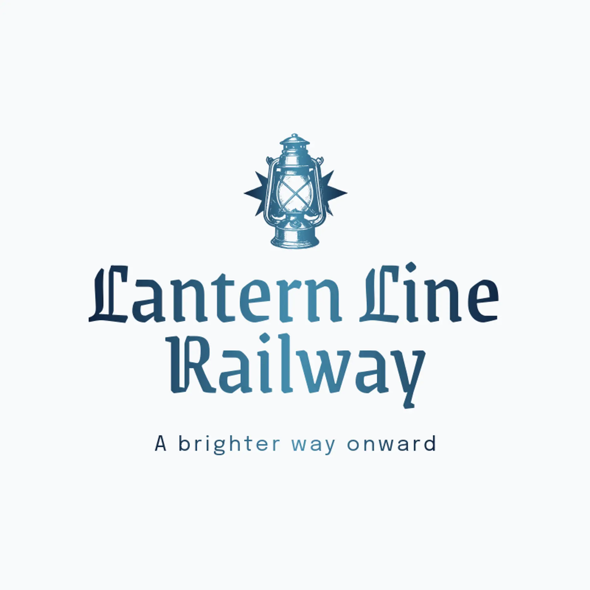 Lantern Line Railway logo for railway