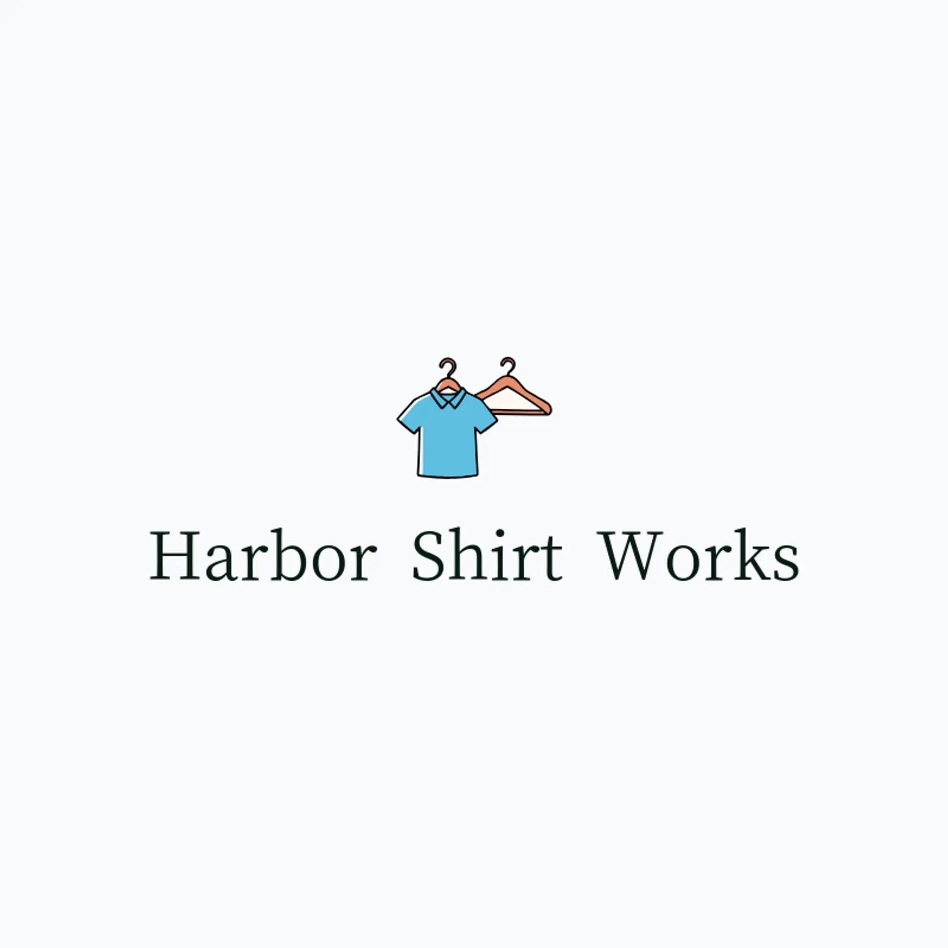 Harbor Shirt Works logo for shirt