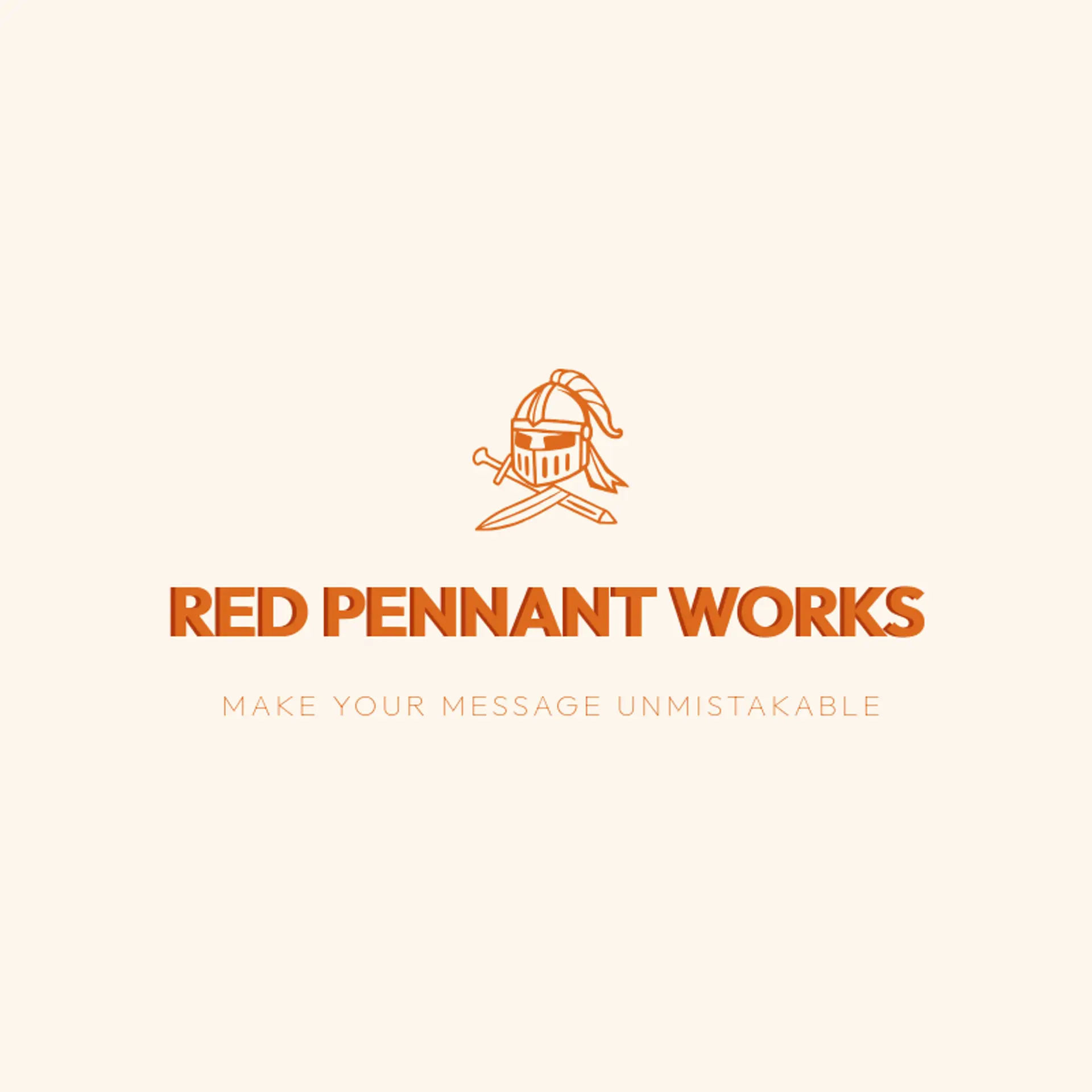 Red Pennant Works logo for crusader
