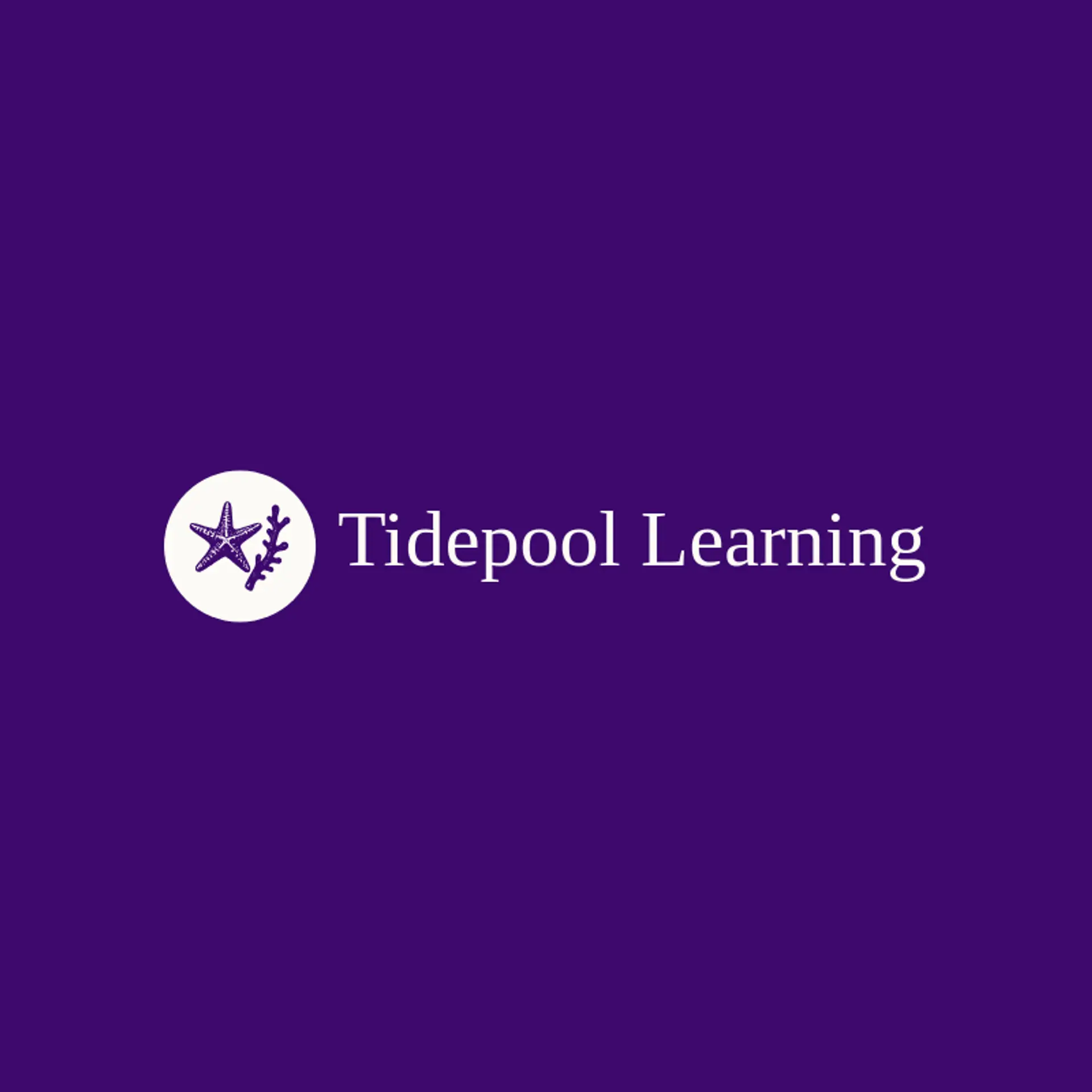 Tidepool Learning logo for ocean
