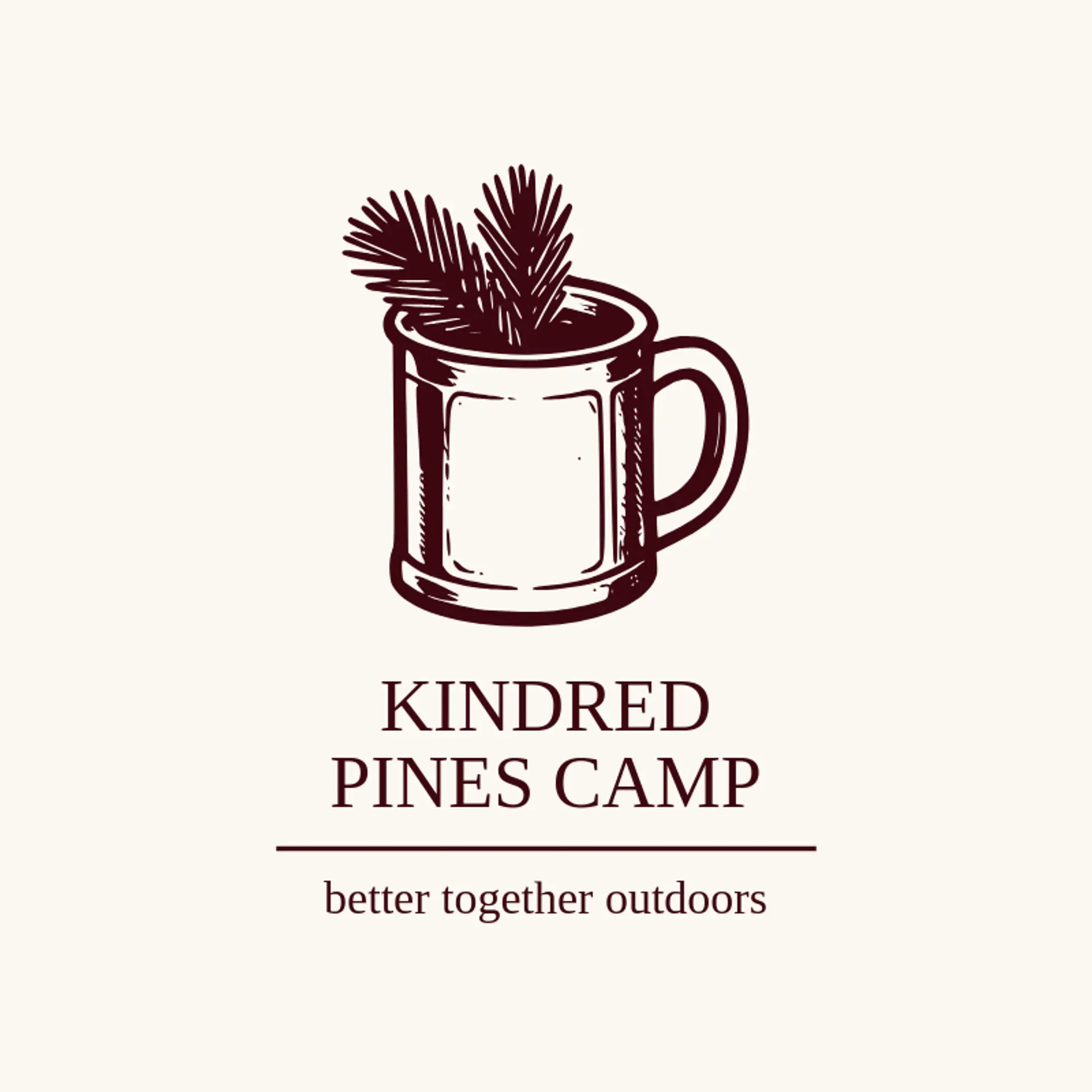 Kindred Pines Camp logo for camp