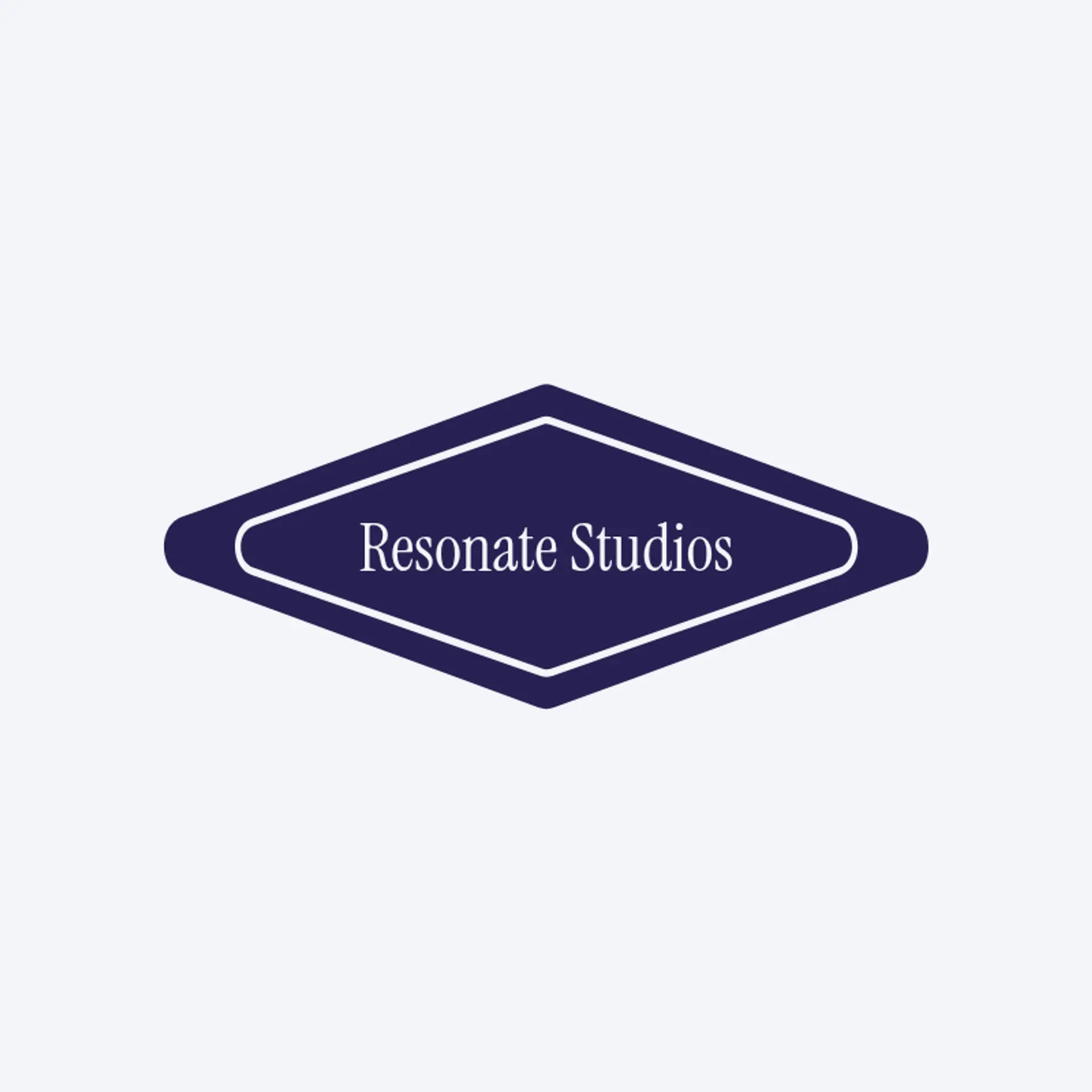 Resonate Studios logo for music