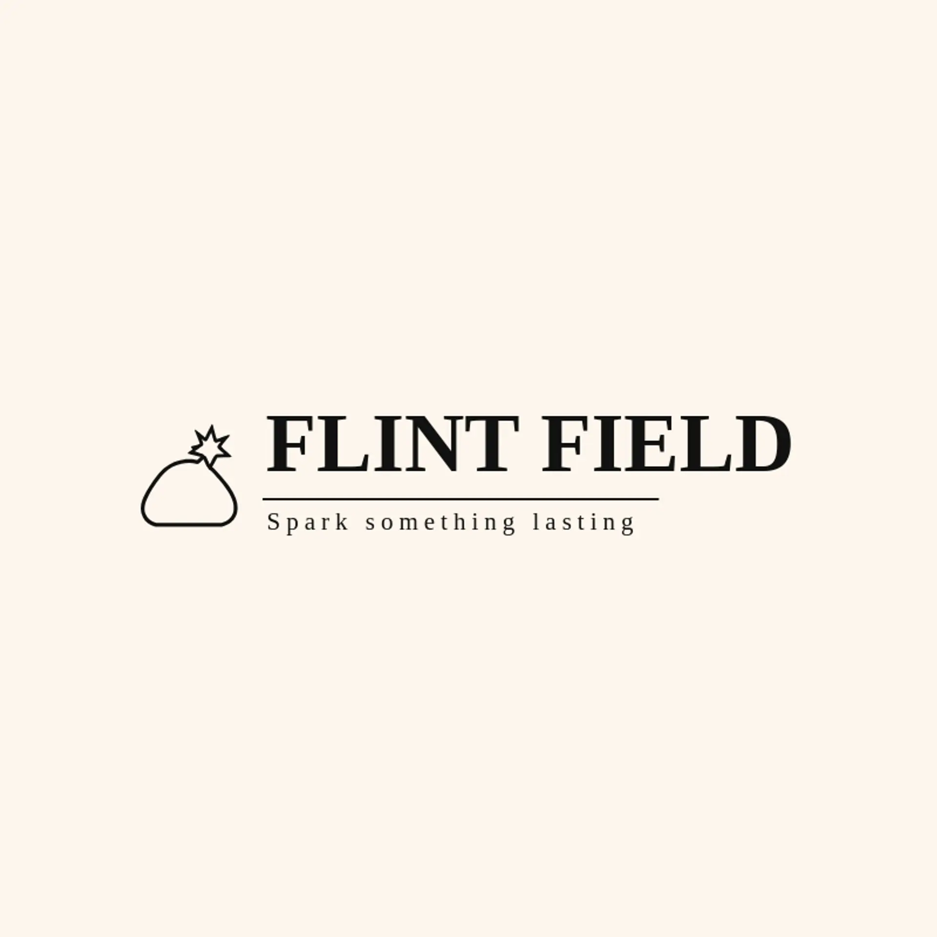 Flint Field logo for stone