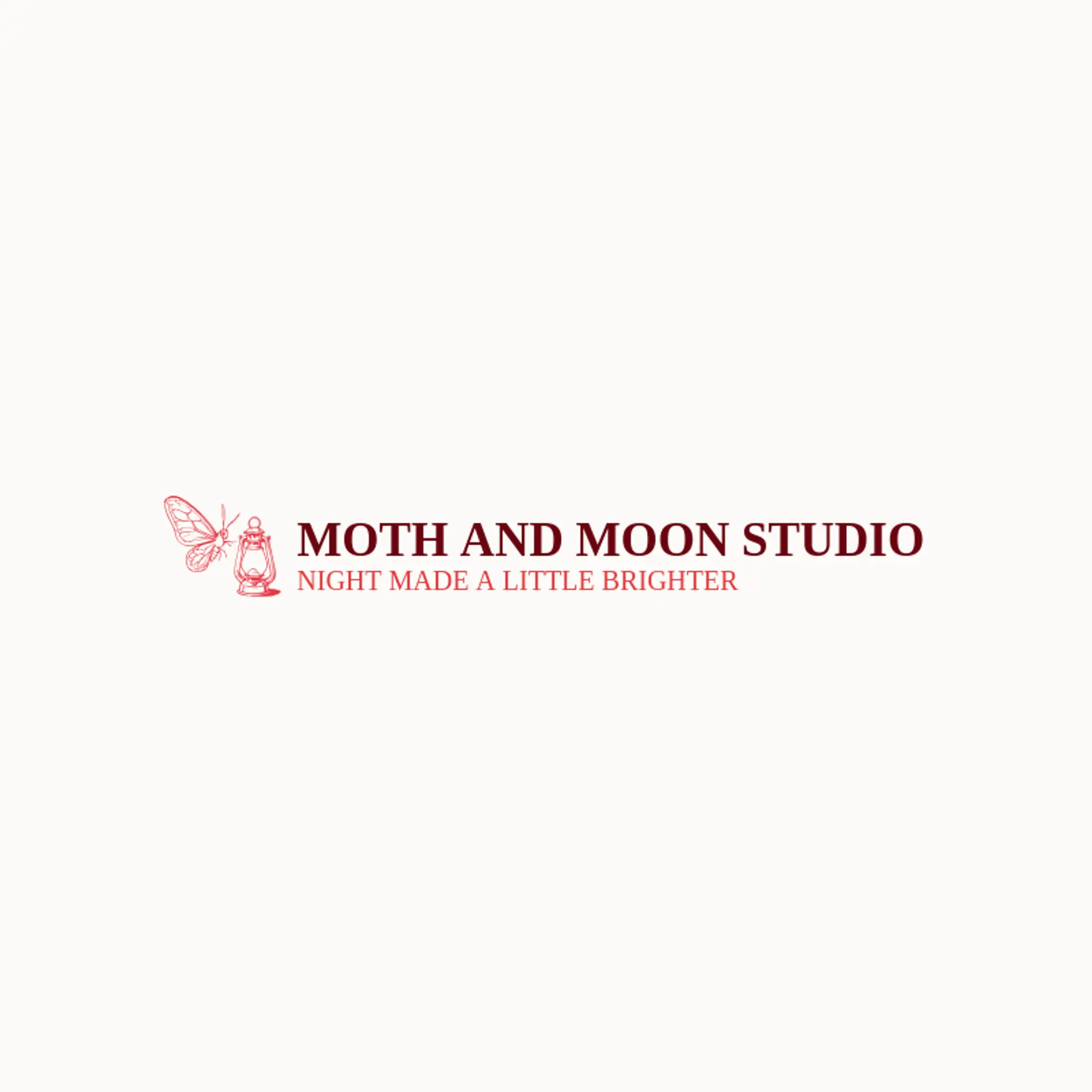 Moth and Moon Studio logo for moth