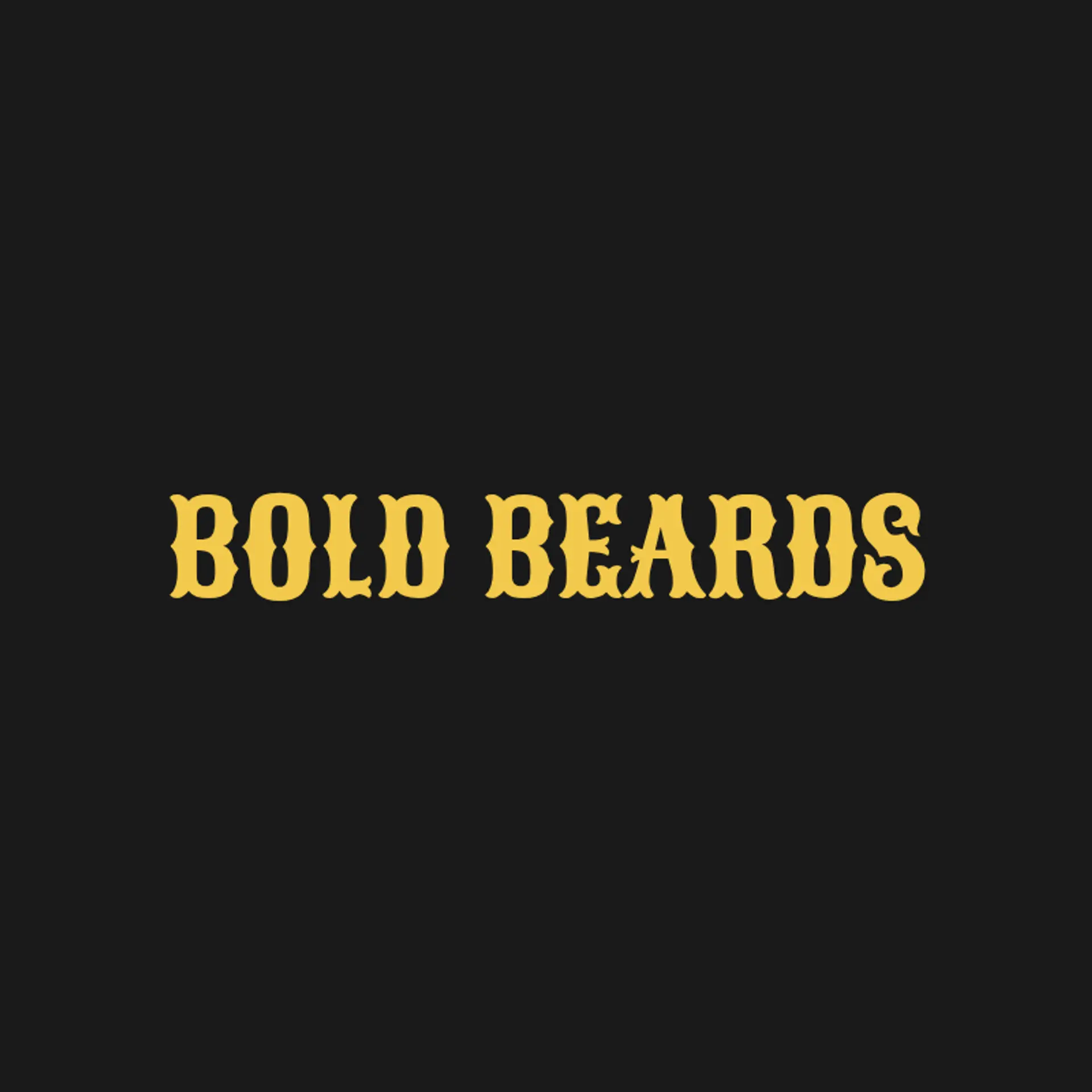 Bold Beards logo for barber