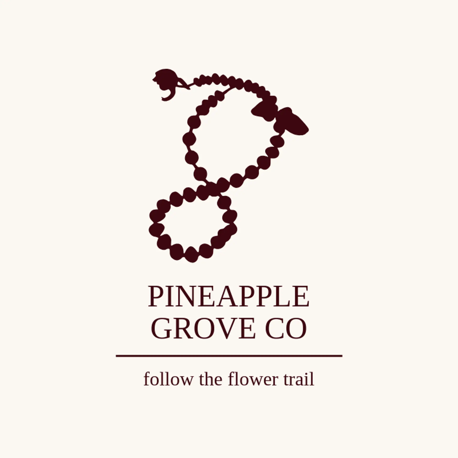 Pineapple Grove Co logo for hawaiian
