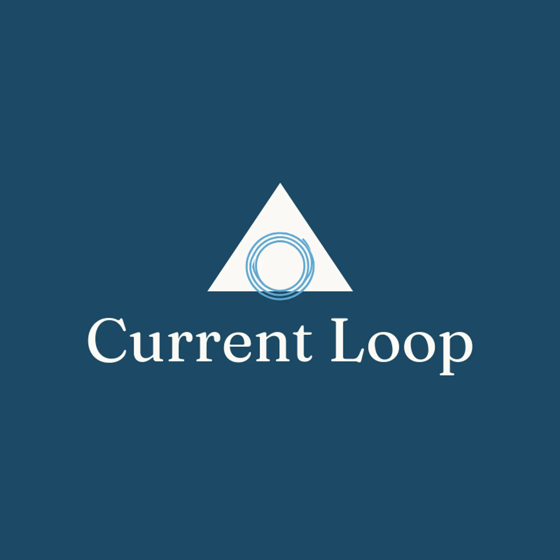 Current Loop logo for electrical