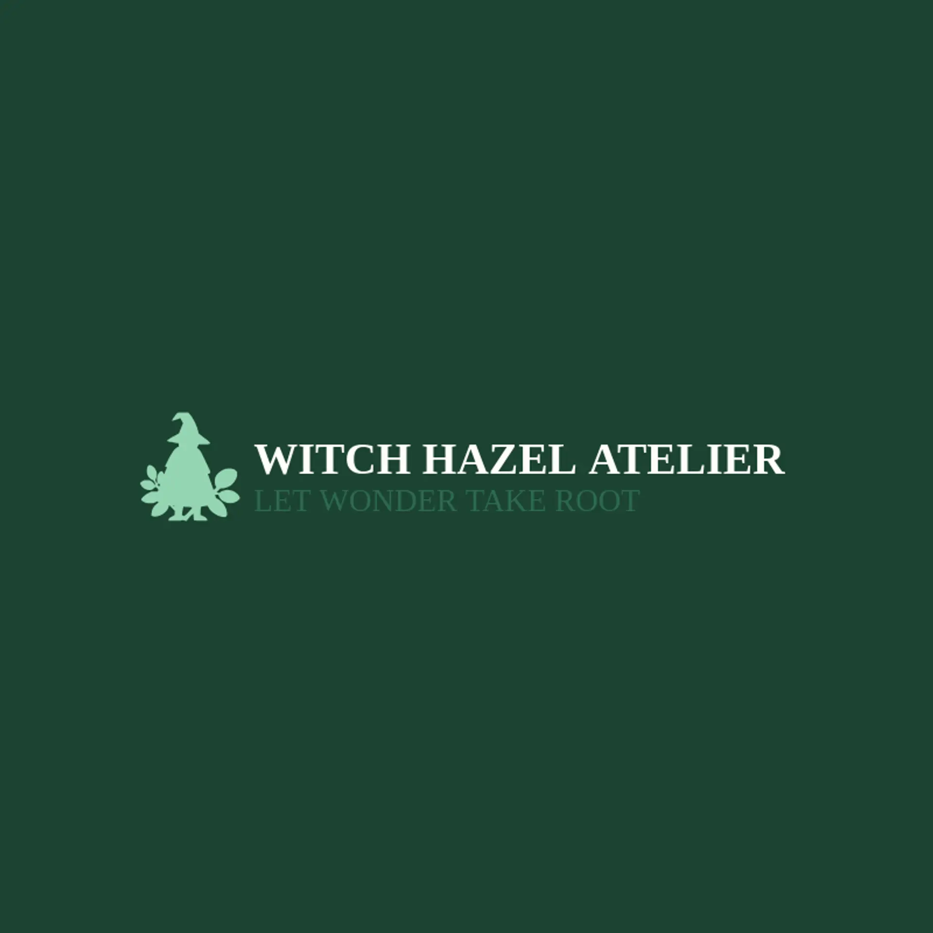 Witch Hazel Atelier logo for witch