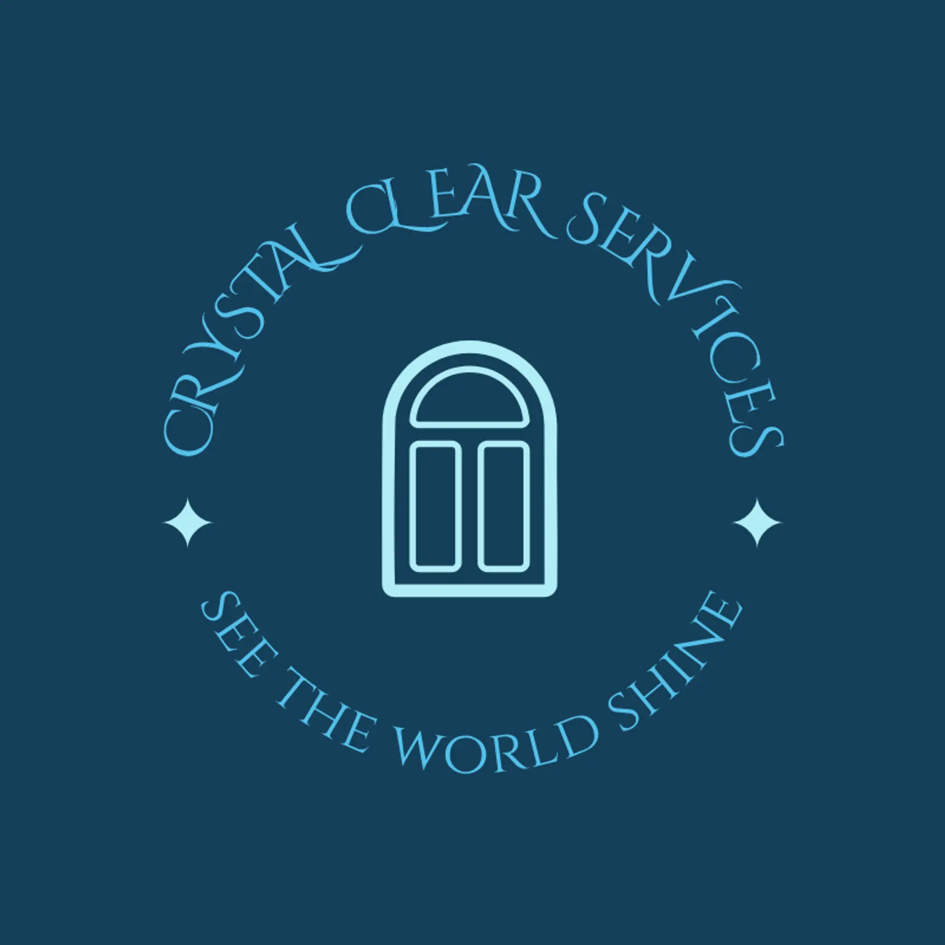 ClearVue Shine logo for window cleaning