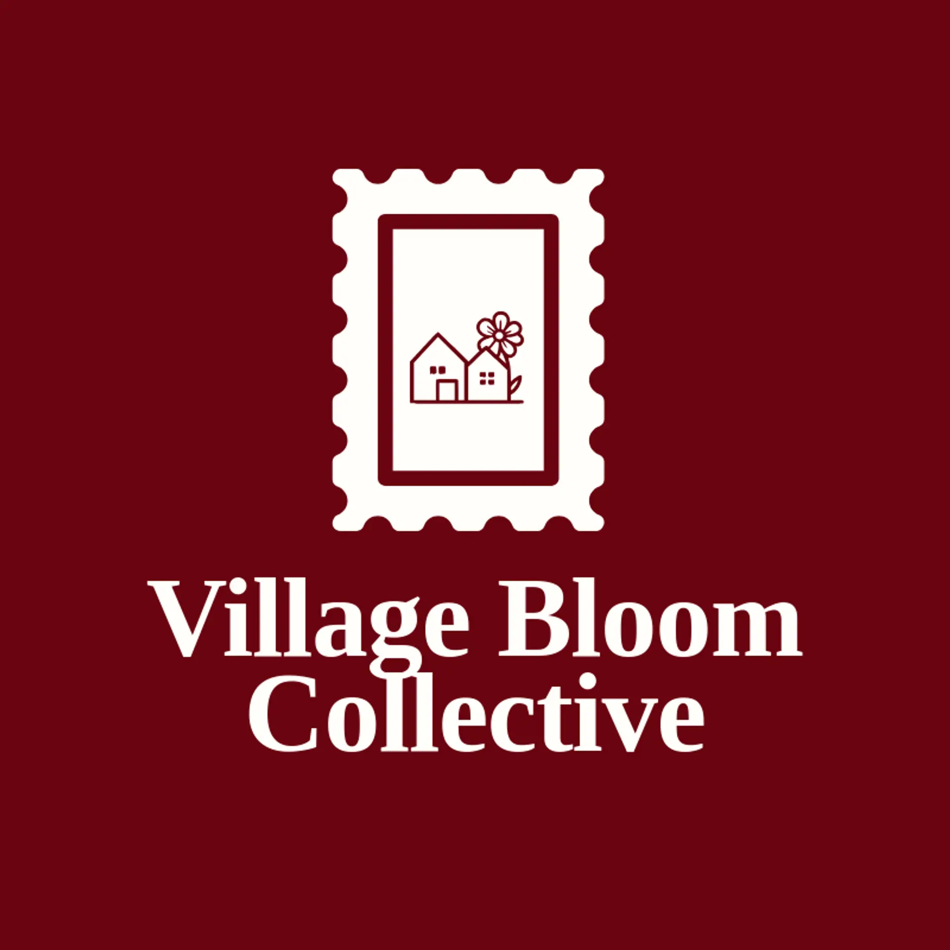 Village Bloom Collective logo for village