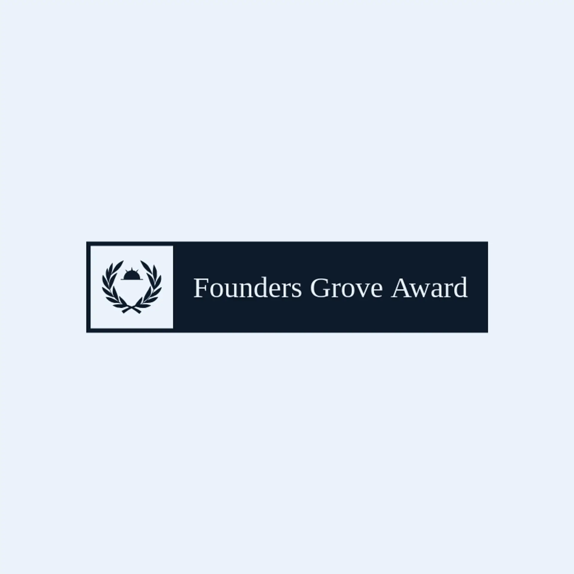 Founders Grove Award logo for scholarship