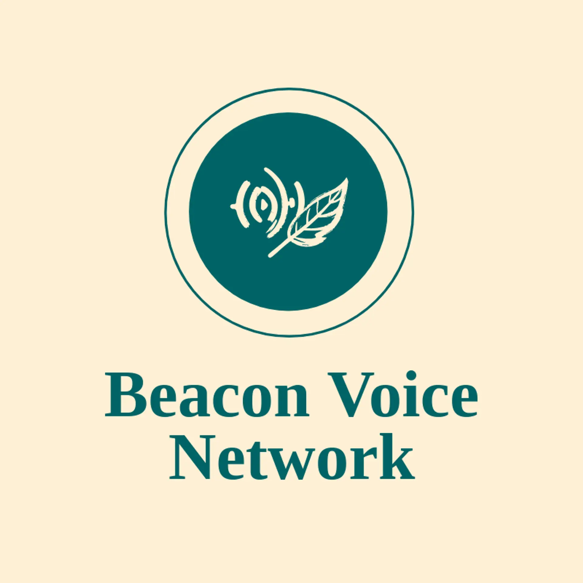 Beacon Voice Network logo for broadcast