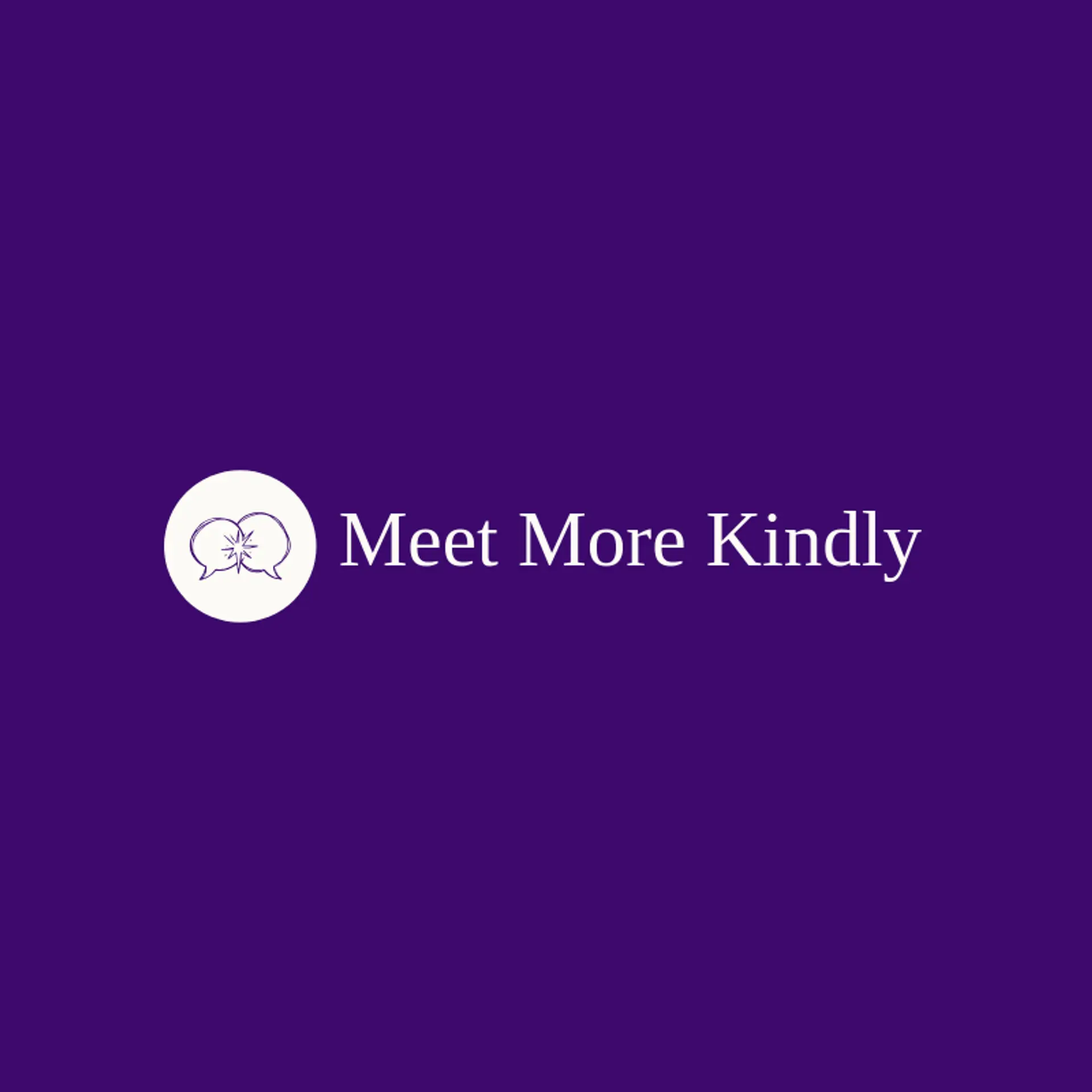 Meet More Kindly logo for dating