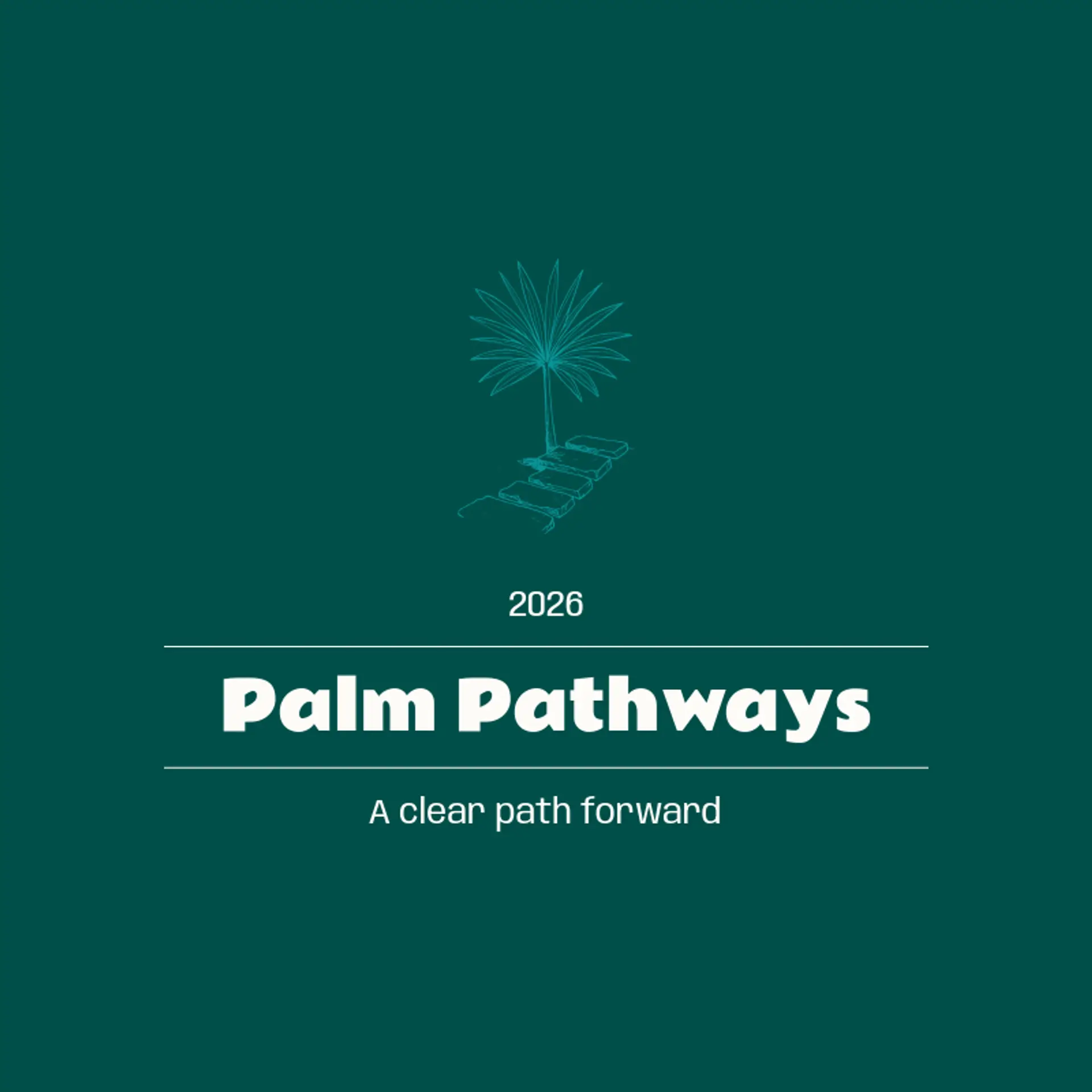 Palm Pathways logo for muslim