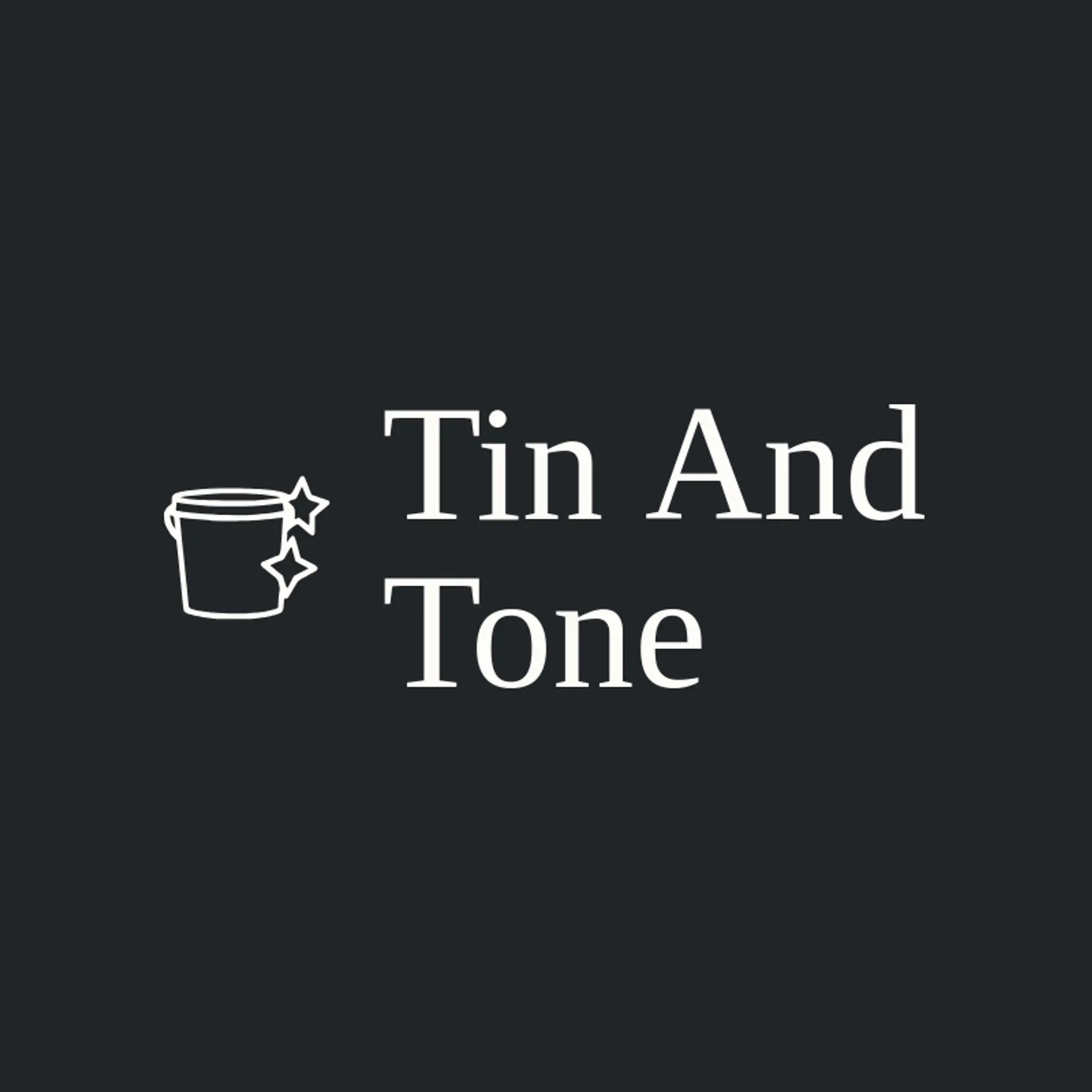 Tin and Tone logo for paint
