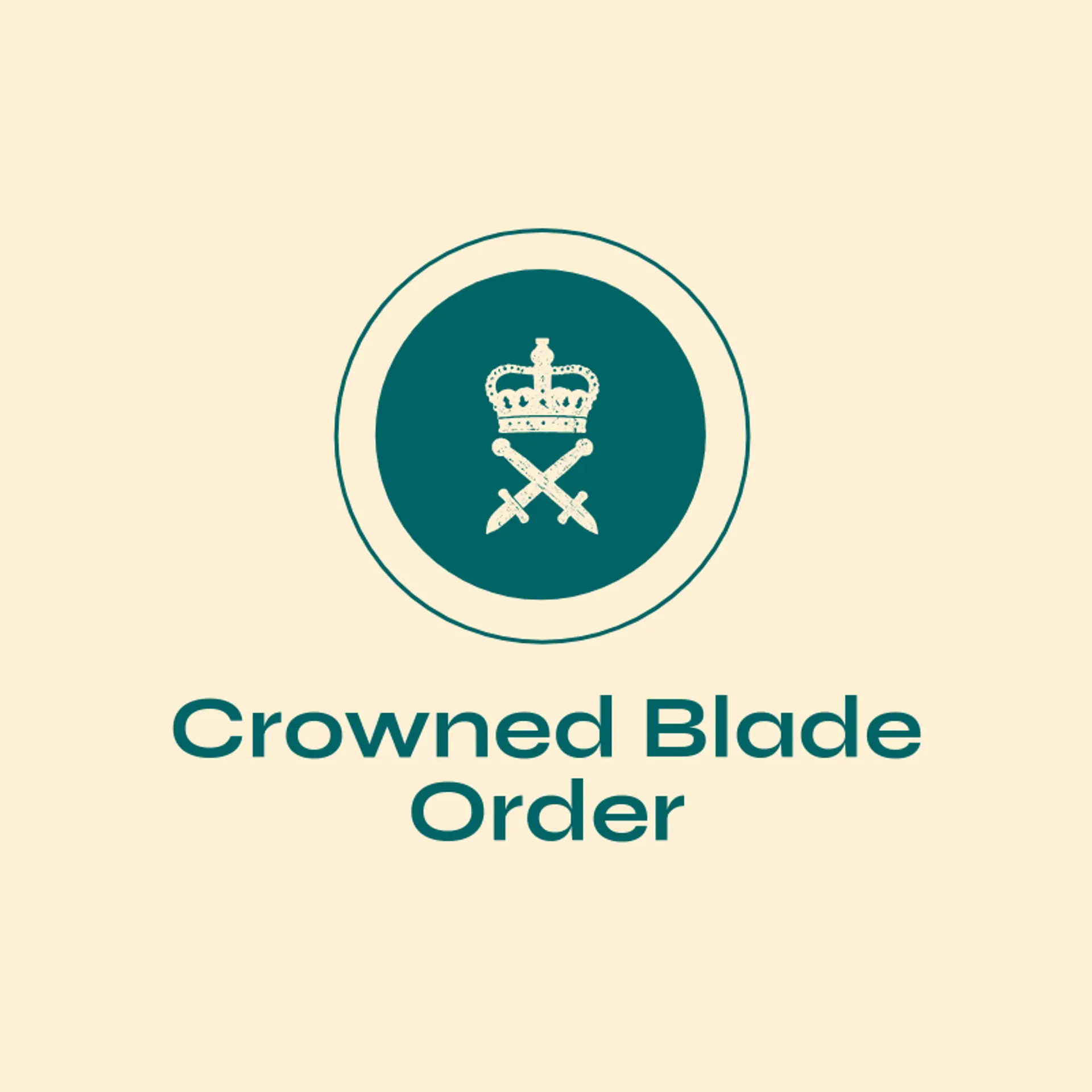 Crowned Blade Order logo for warrior