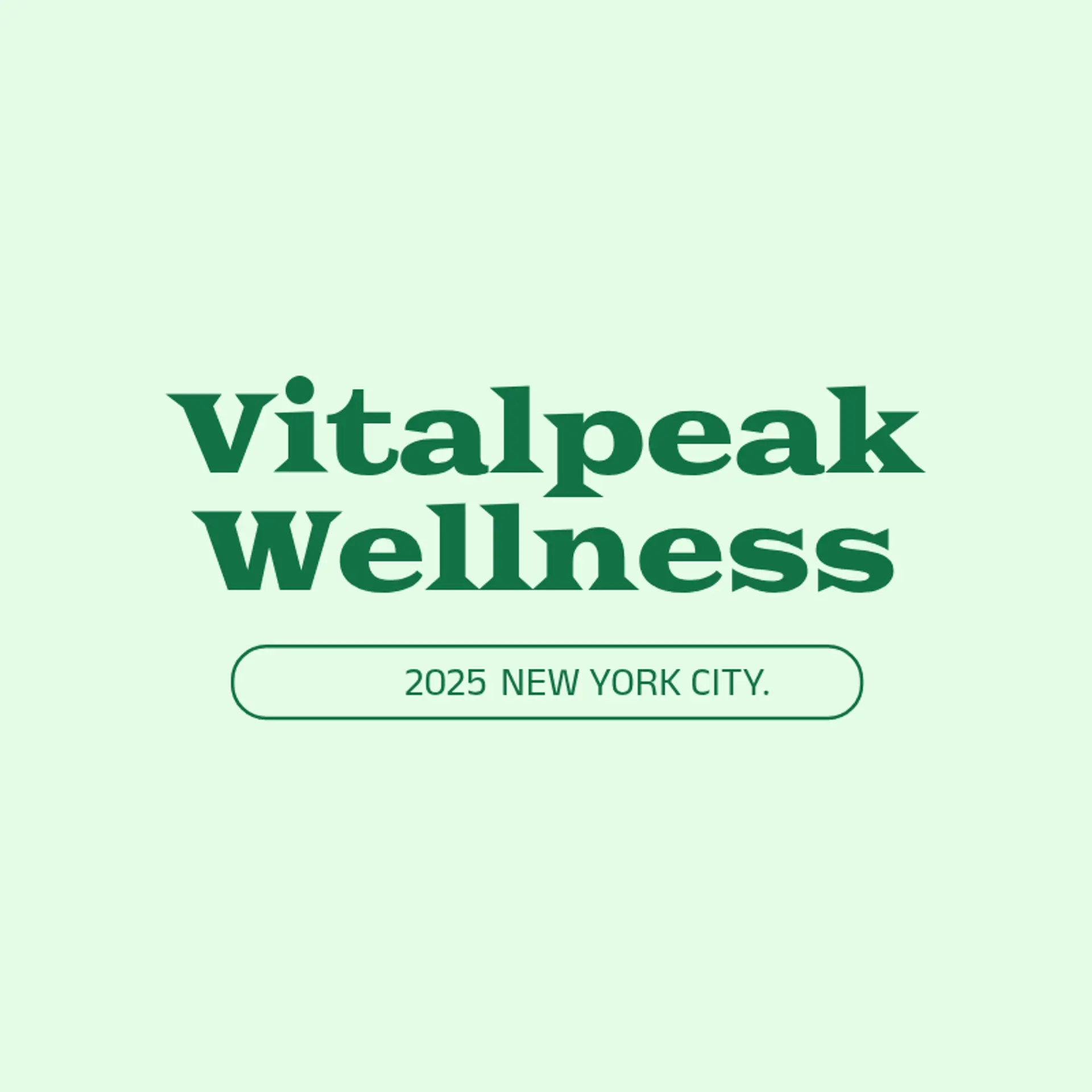 Vitality Peak logo for health and fitness