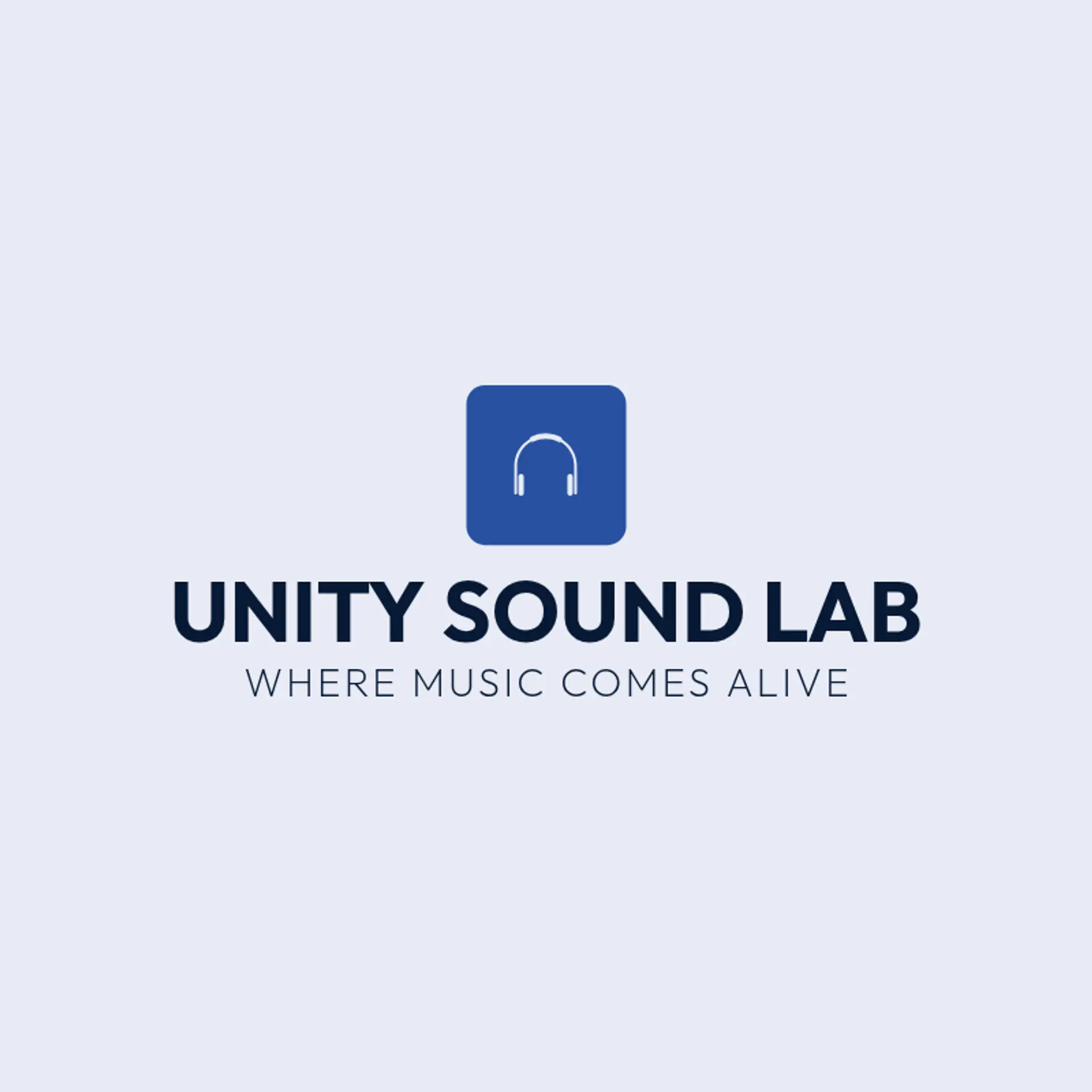 Unity Sound Lab logo for music studio