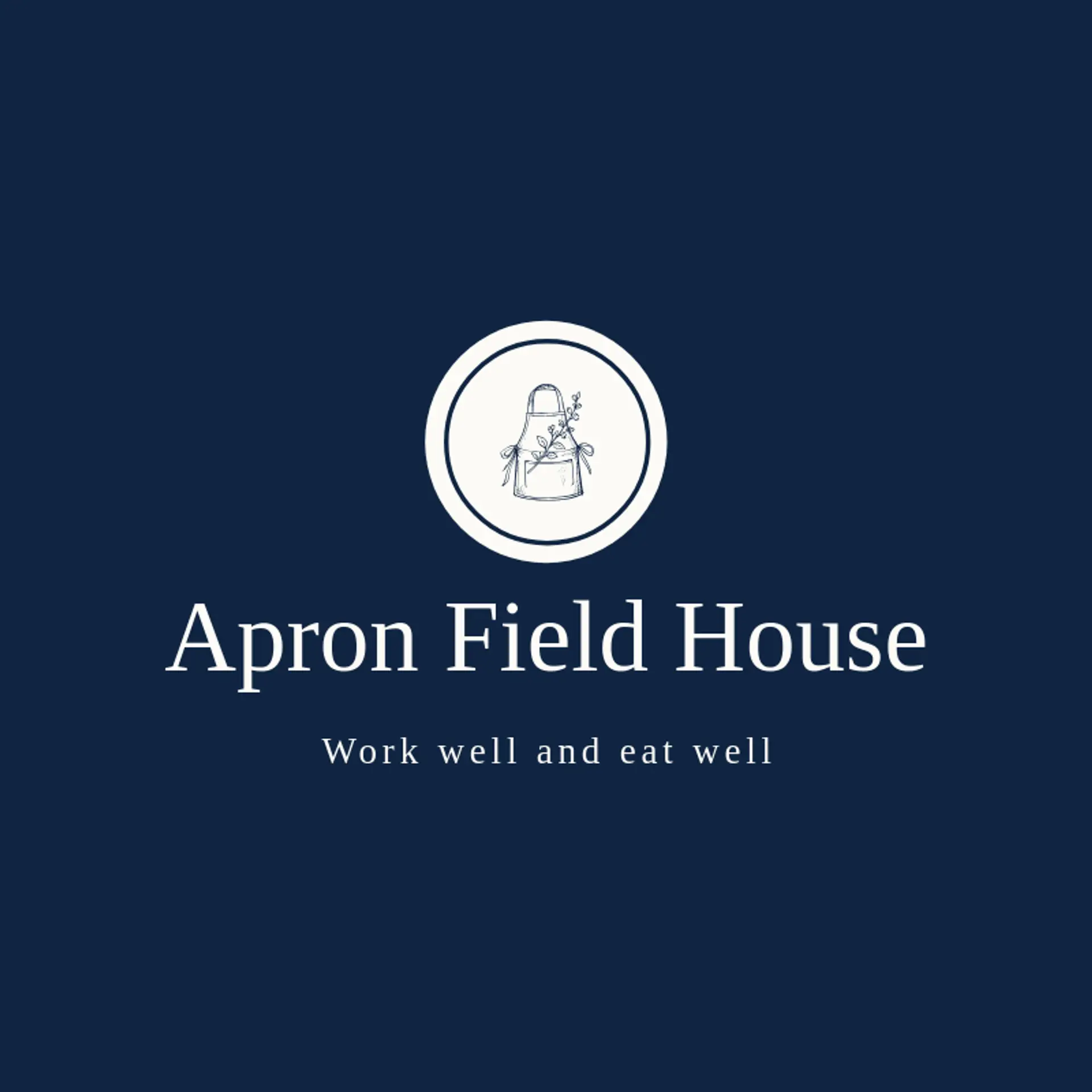 Apron Field House logo for apron