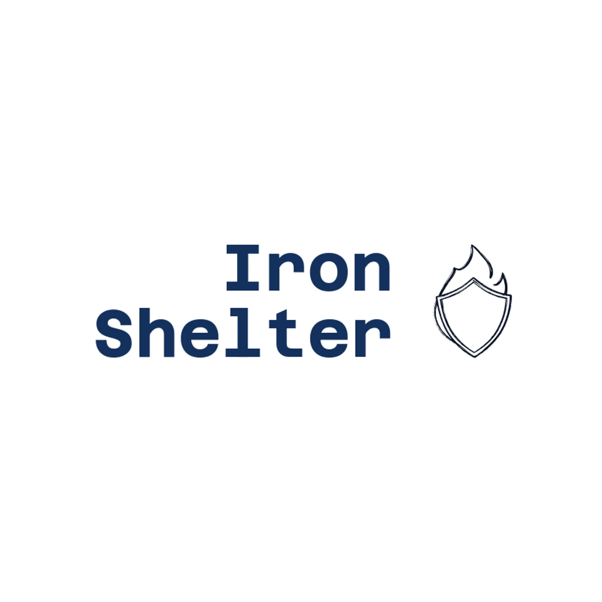 Iron Shelter logo for danger