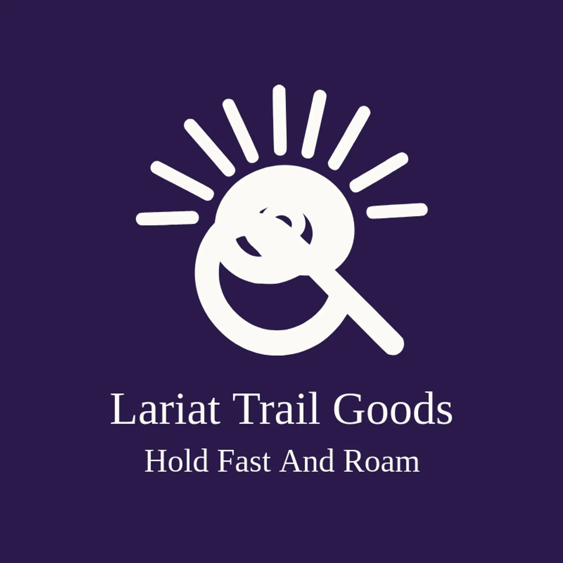 Lariat Trail Goods logo for outlaw