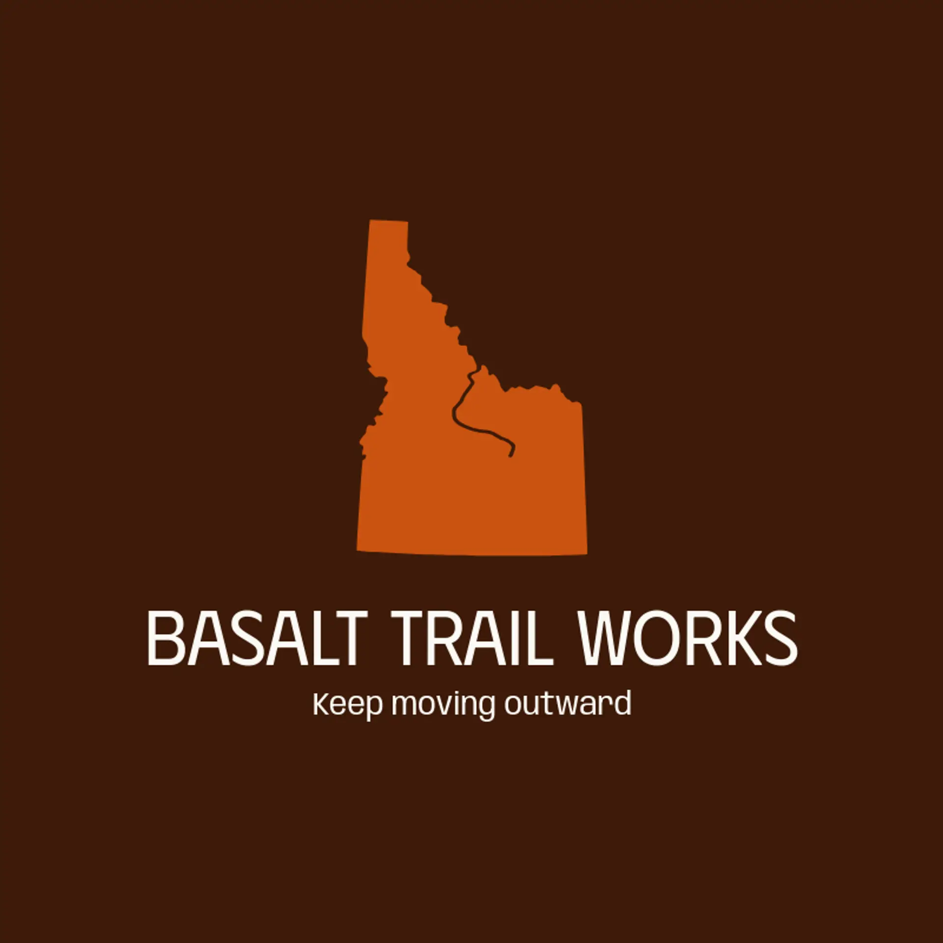 Basalt Trail Works logo for idaho