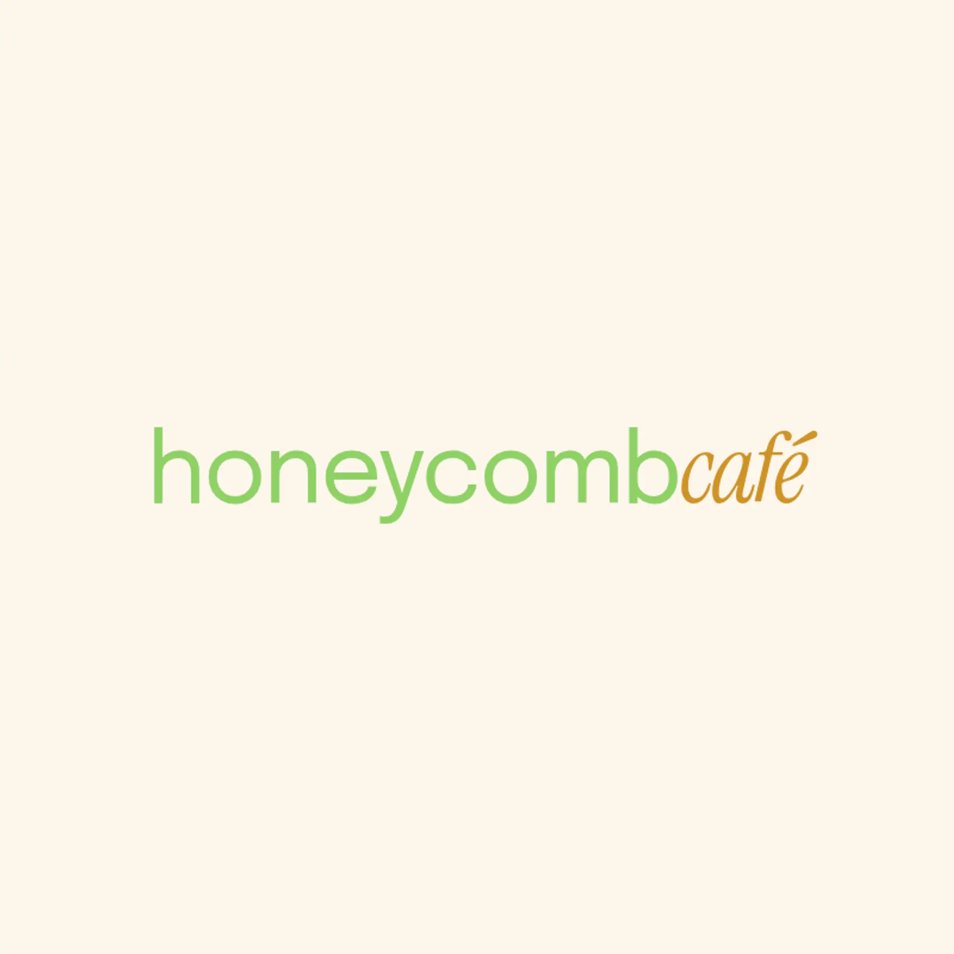 Honeycomb Café logo for food cafe