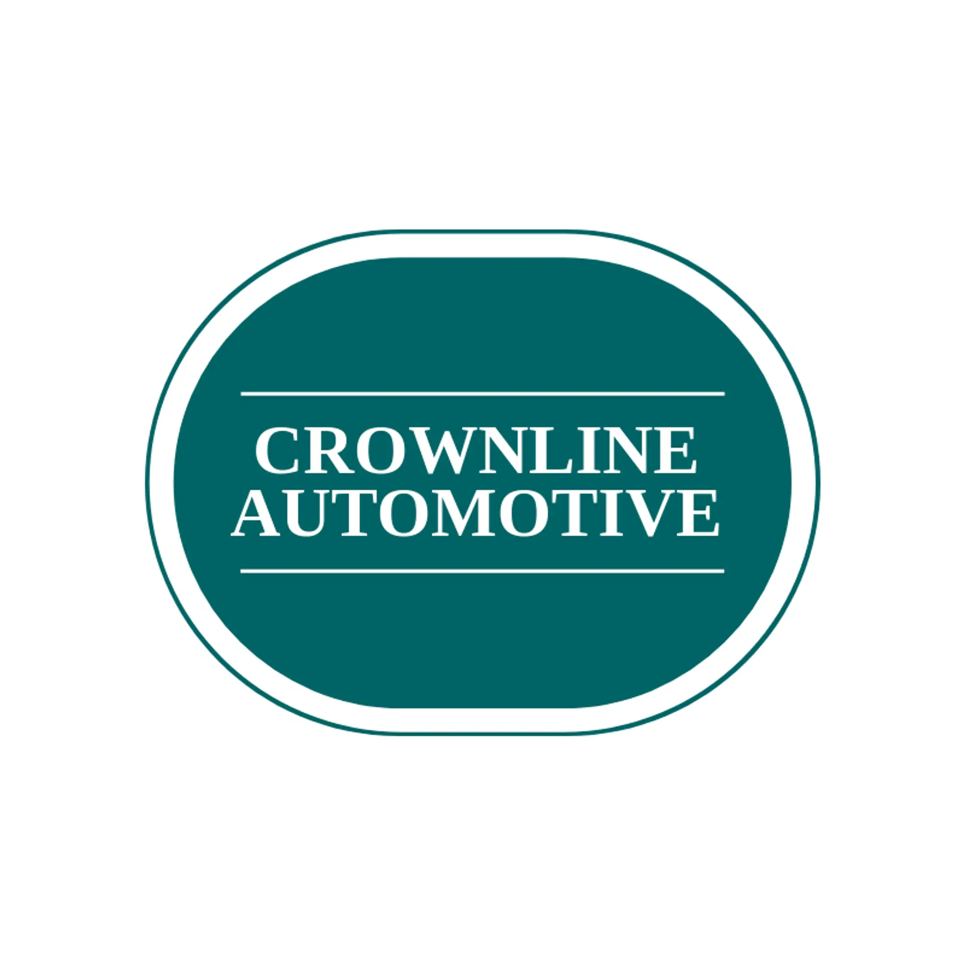 Crownline Automotive logo for sports car